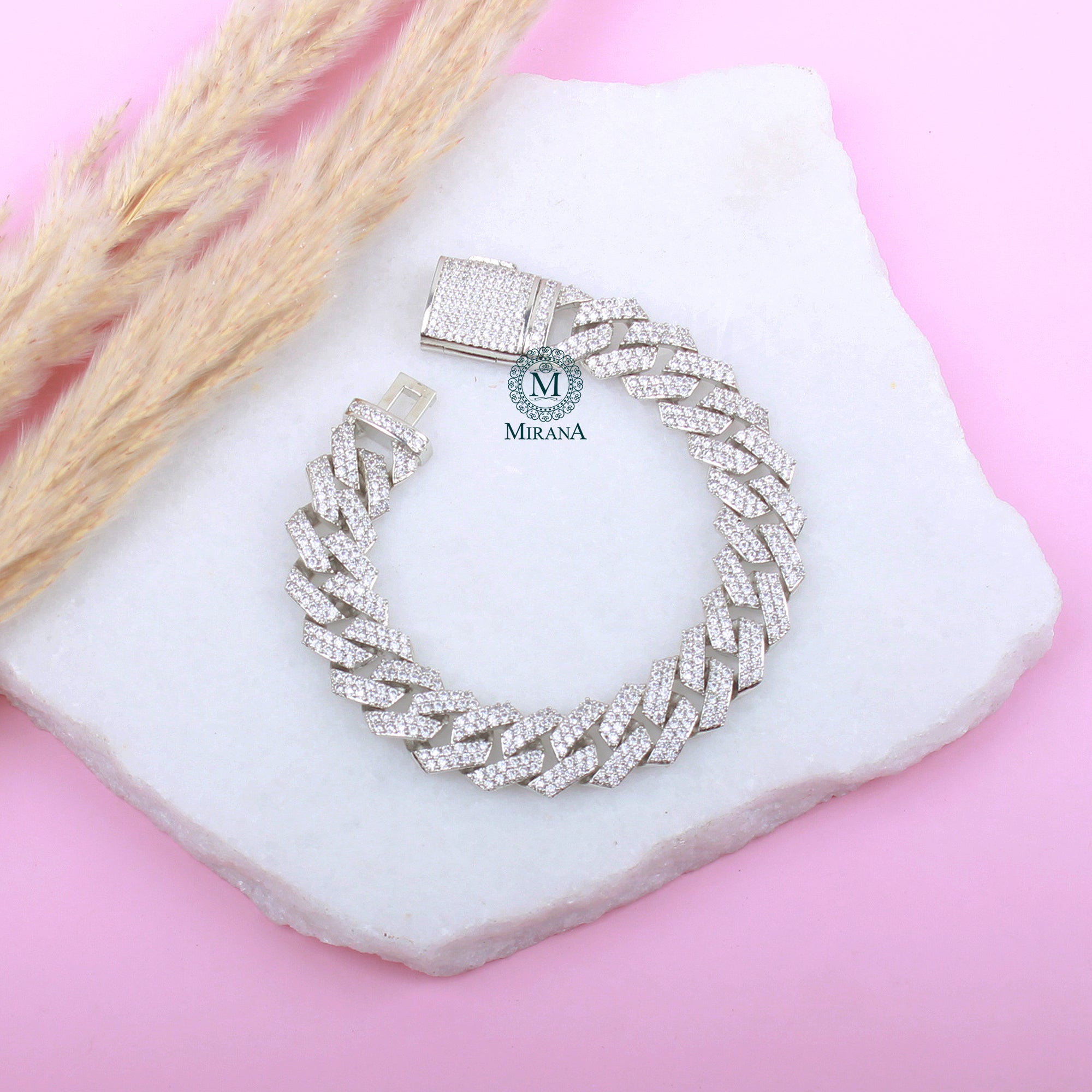 James CZ Designer Chain Bracelet