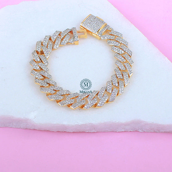 James CZ Designer Chain Bracelet