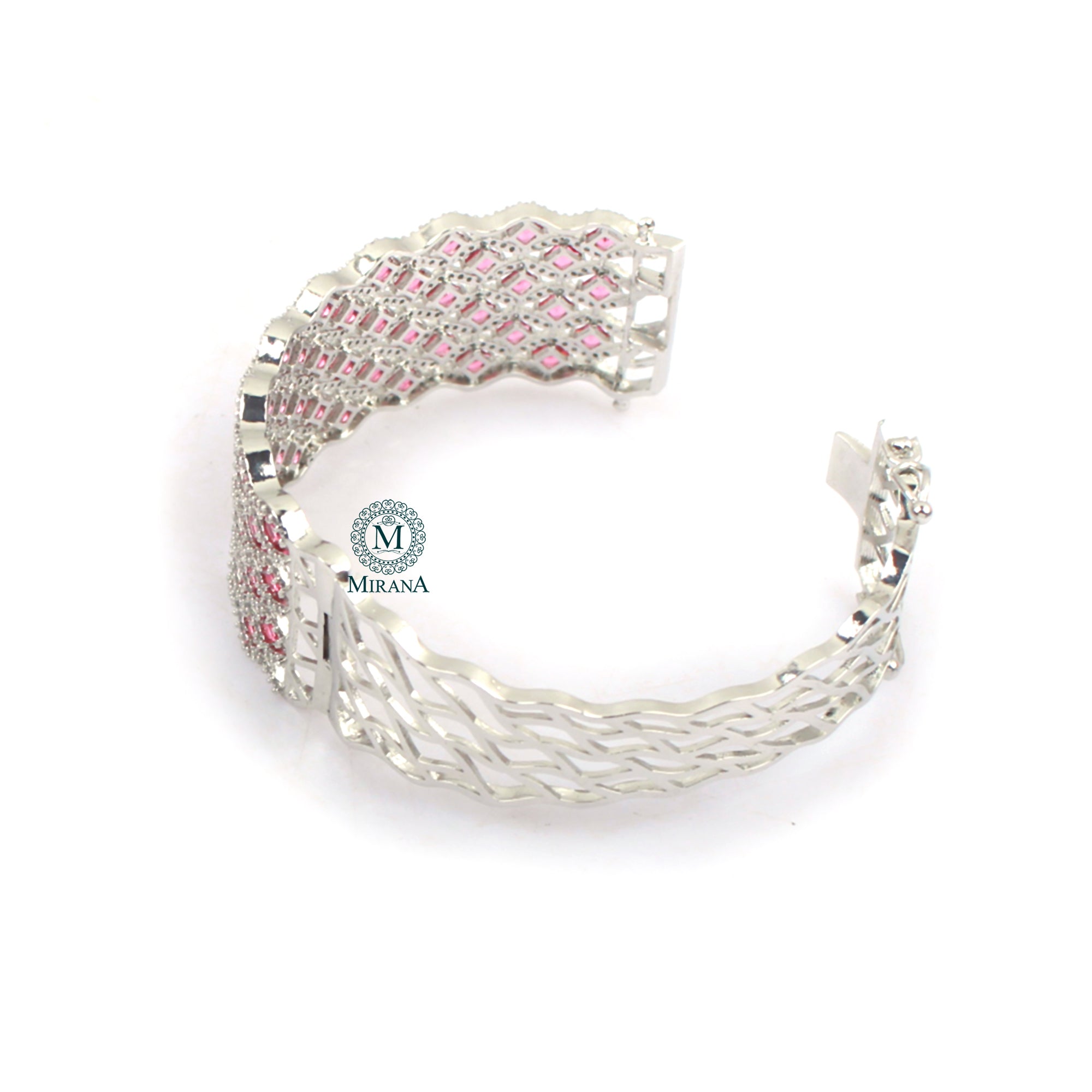 Charmy Ruby CZ Designer Bracelet