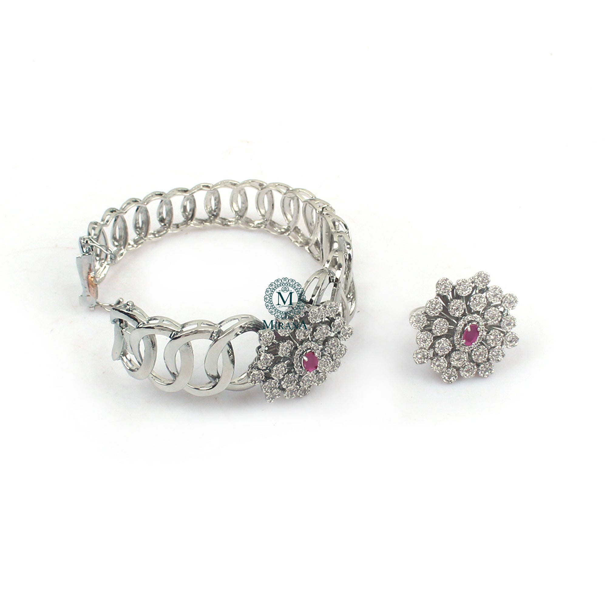 Sonishi Ruby CZ Designer Bracelet