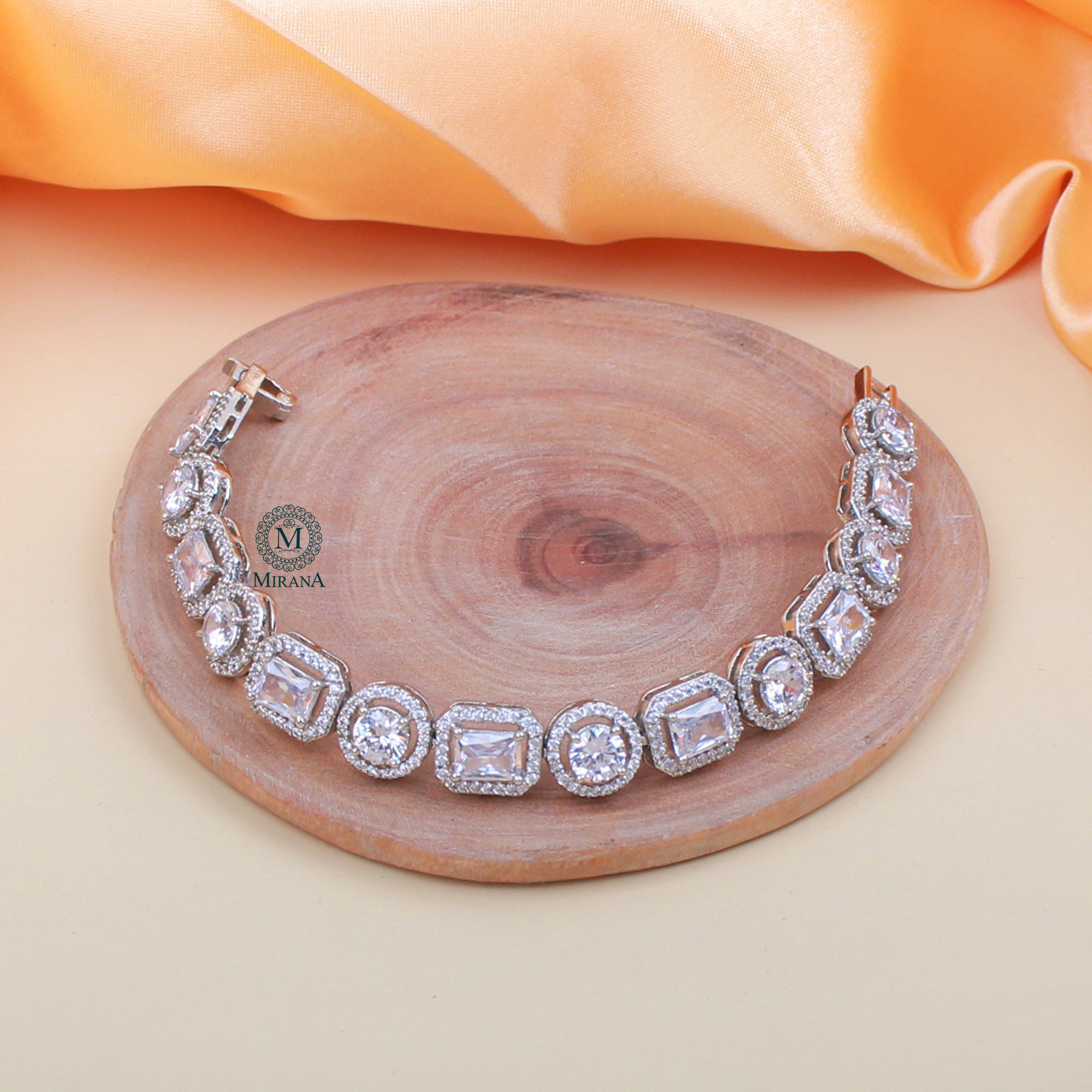 Bertina CZ Designer Bracelet