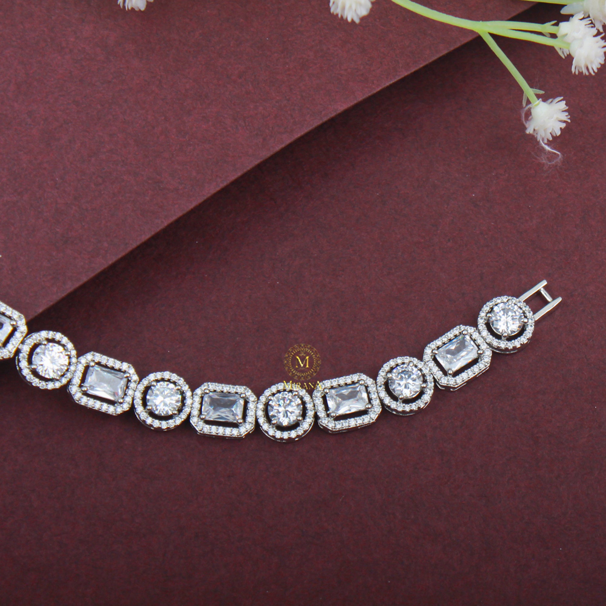 Bertina CZ Designer Bracelet