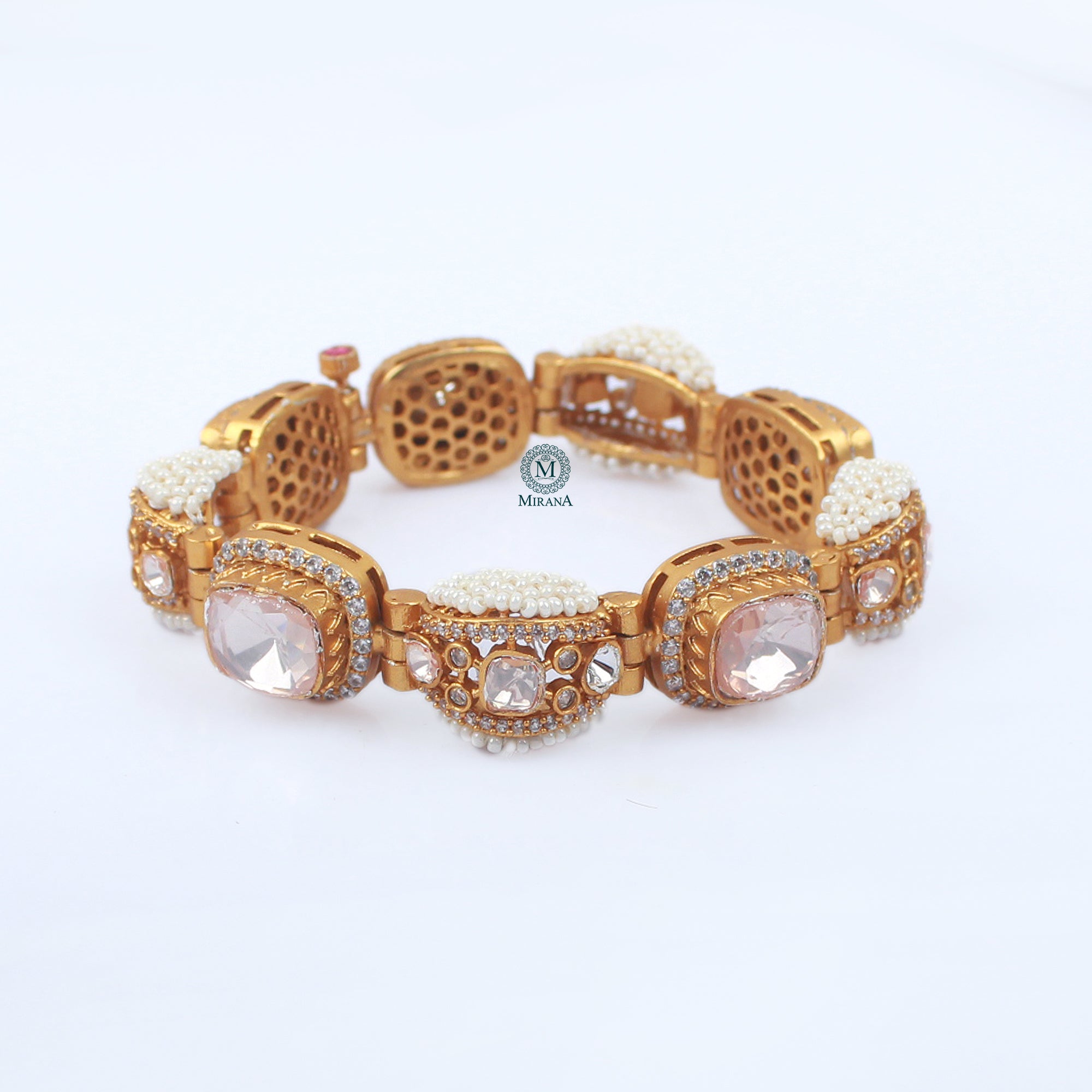 Reena Moissanite Designer Bracelet
