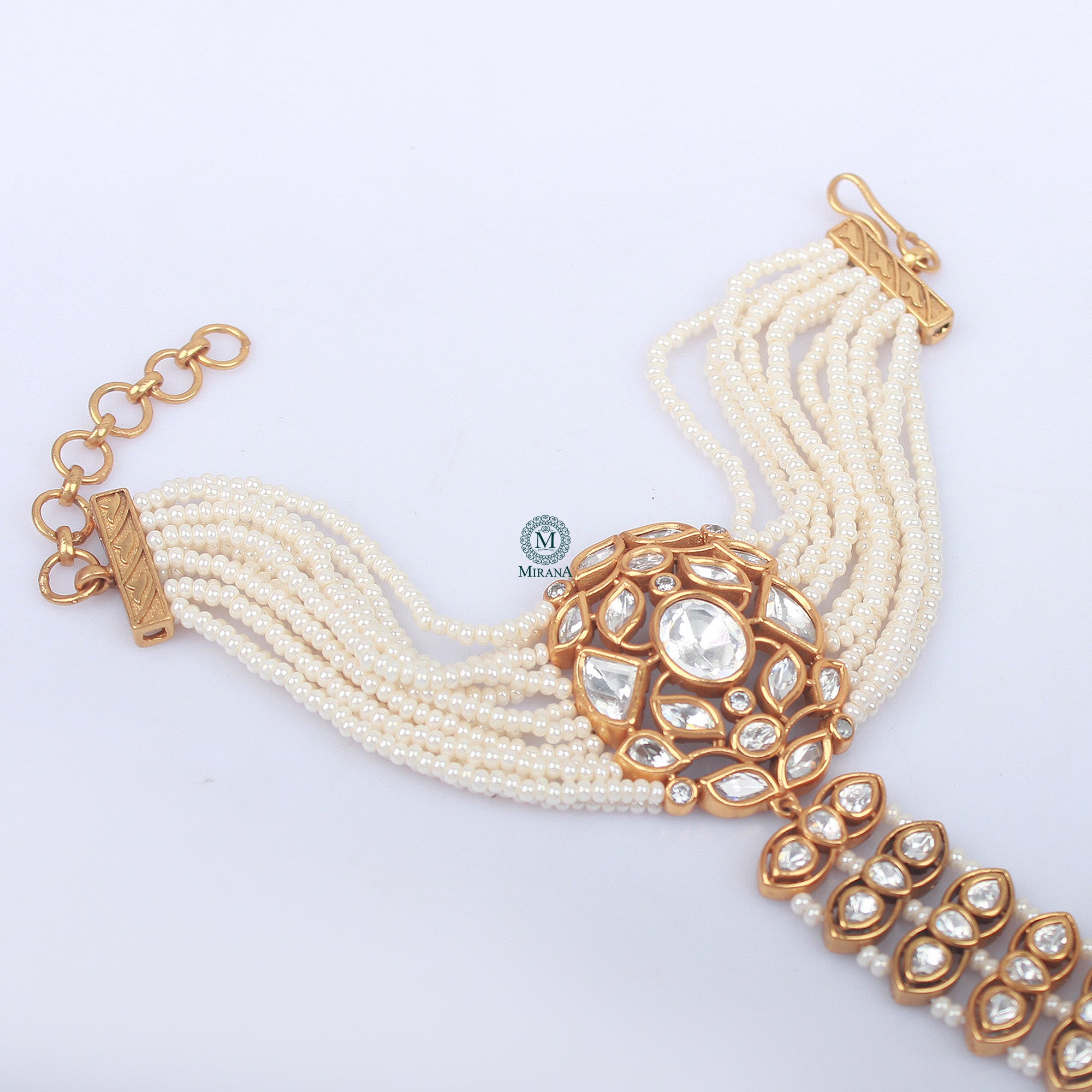 Sunaina Bridal Polki Designer Hathphool