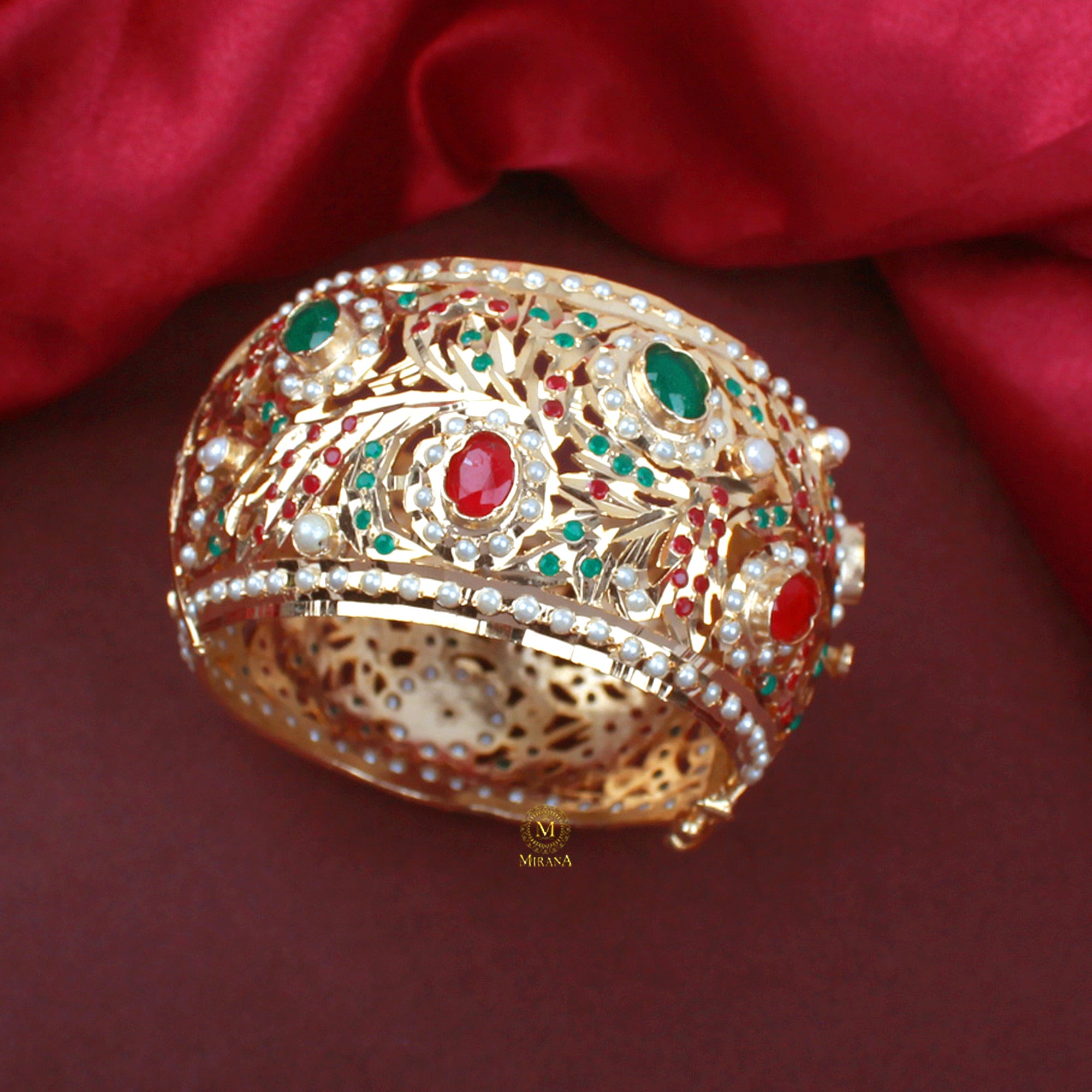 Purna Jadau Designer Bracelet
