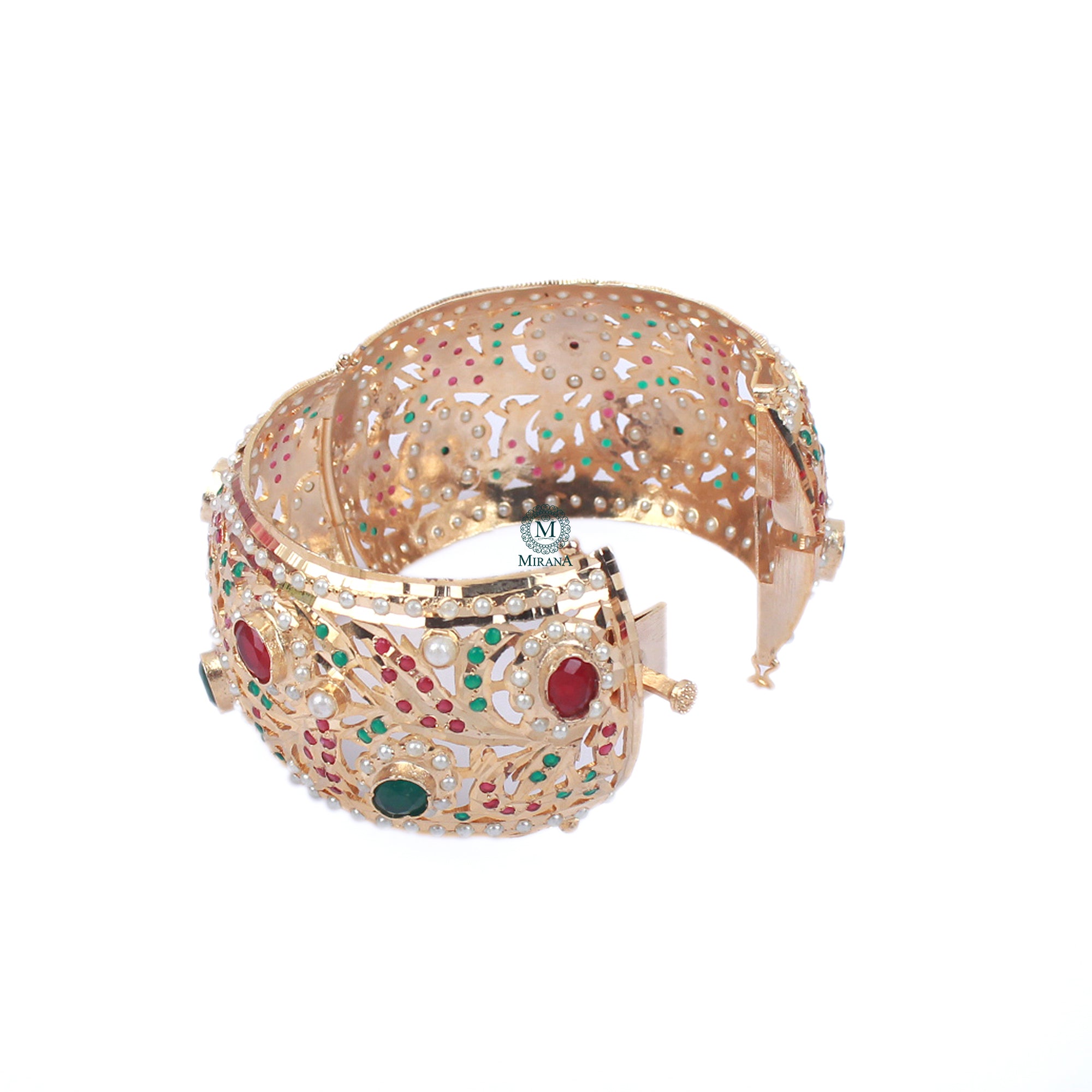 Purna Jadau Designer Bracelet