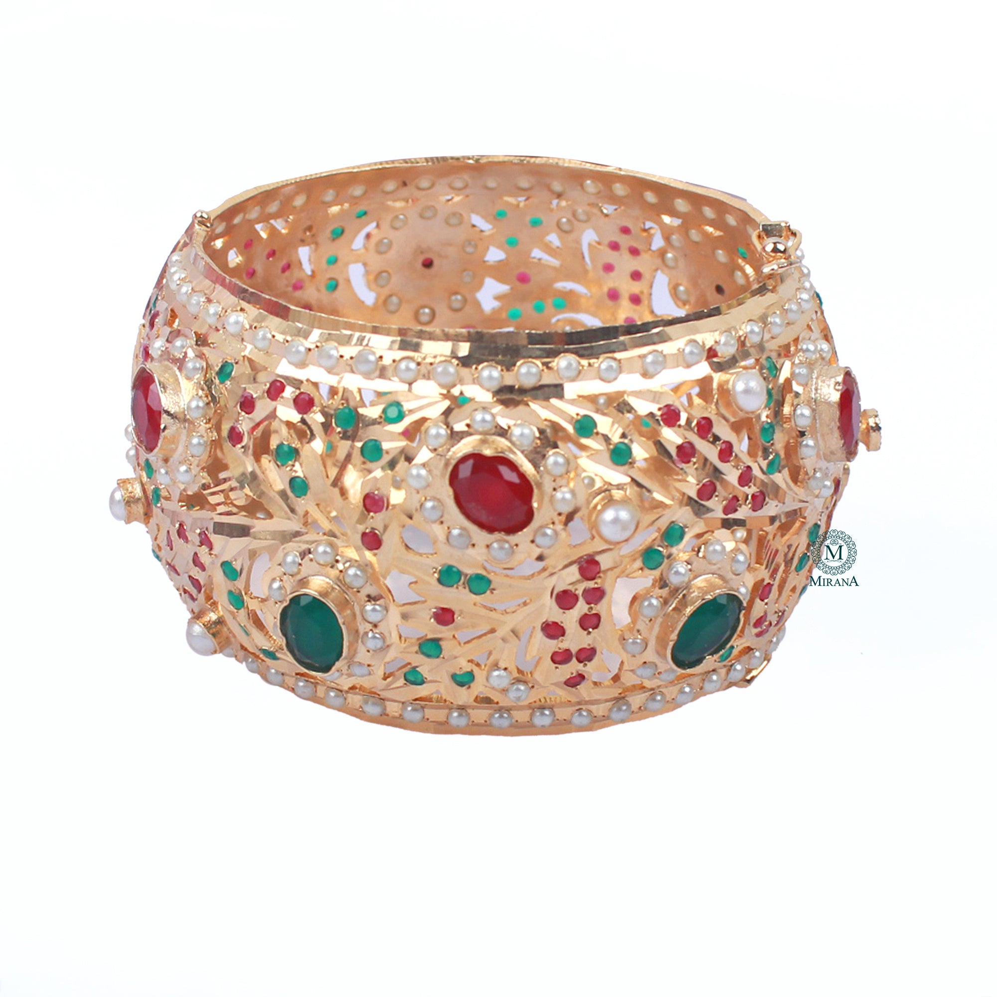 Purna Jadau Designer Bracelet