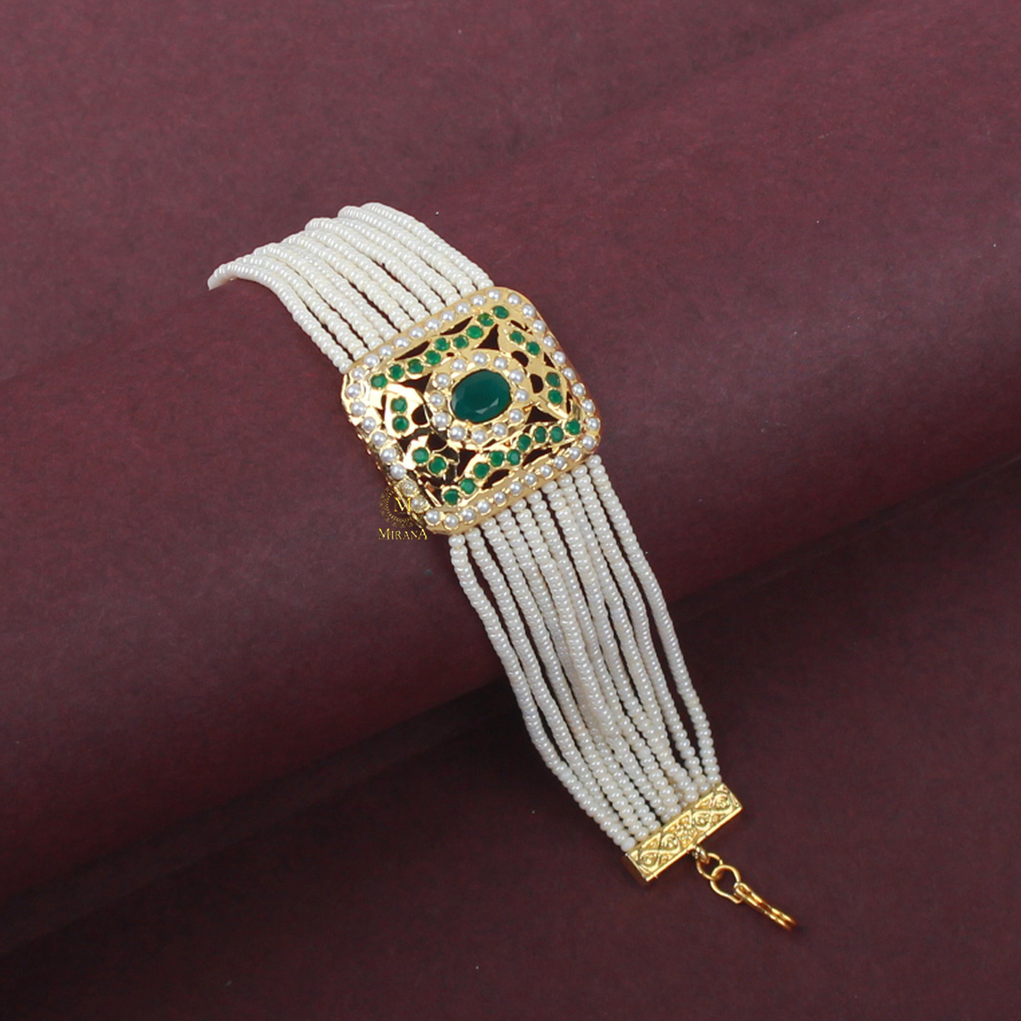 Nayanika Jadau Designer Bracelet