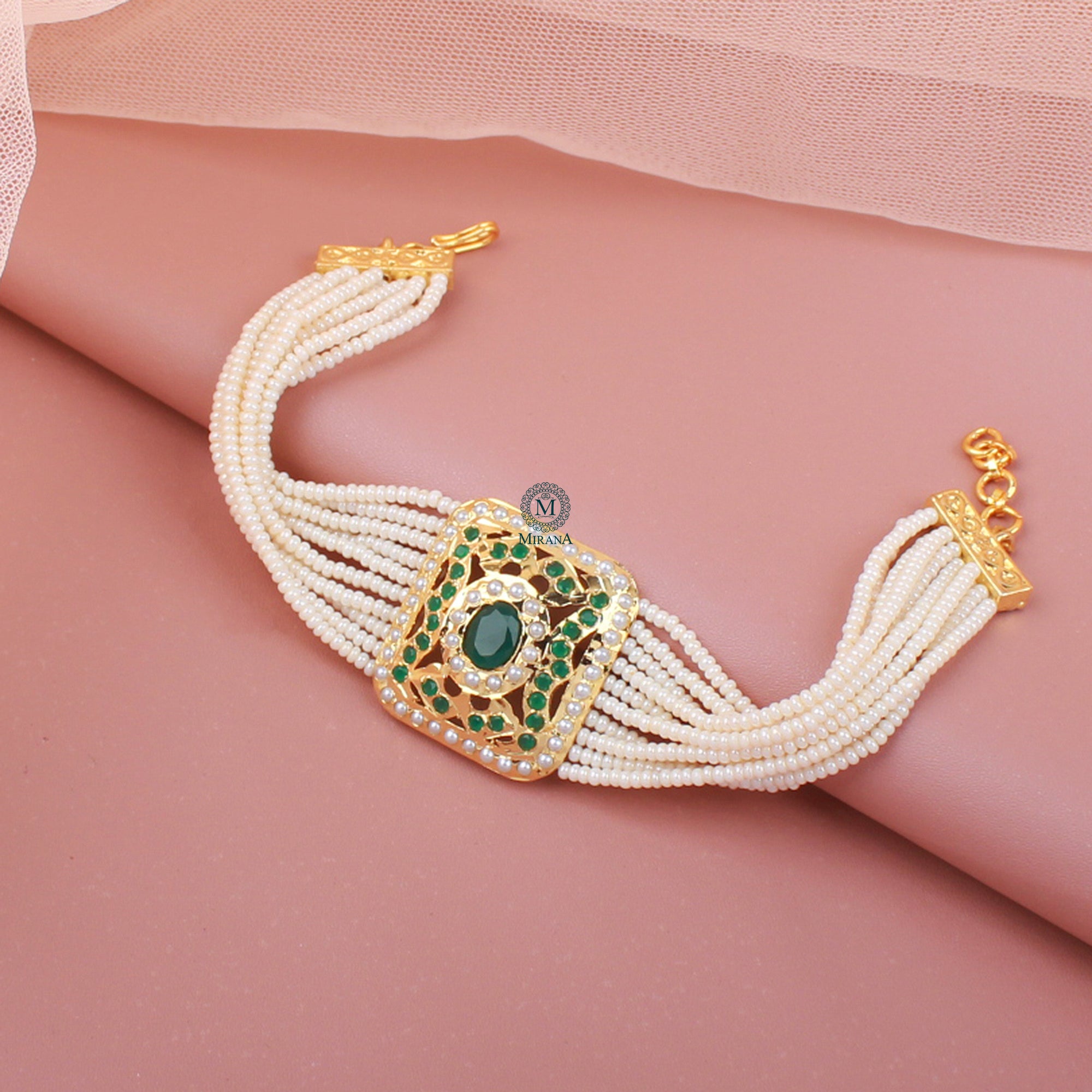 Nayanika Jadau Designer Bracelet