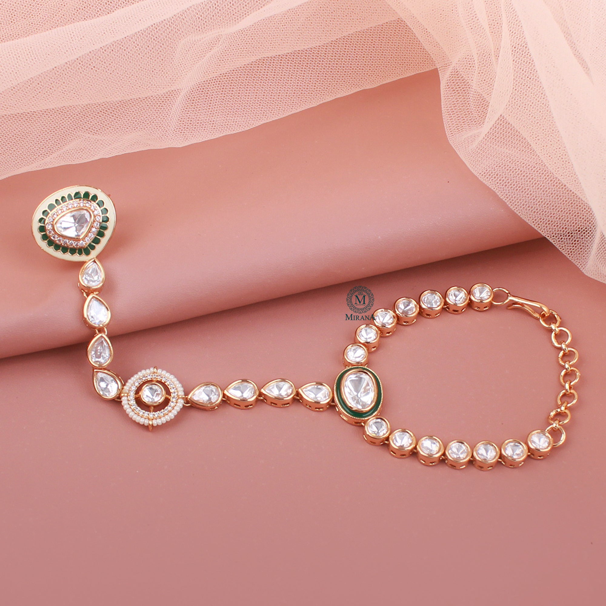 Vritika Polki Designer Hathphool