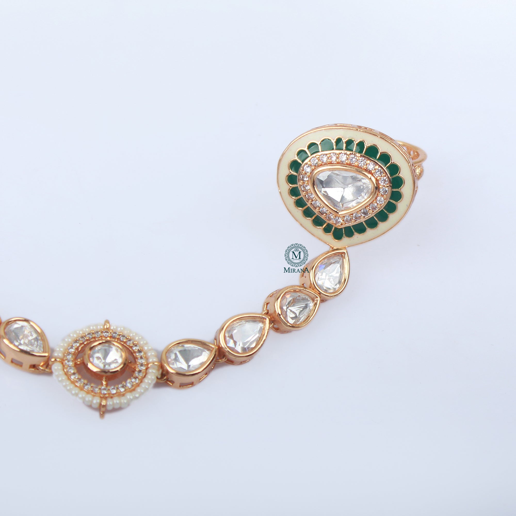 Vritika Polki Designer Hathphool