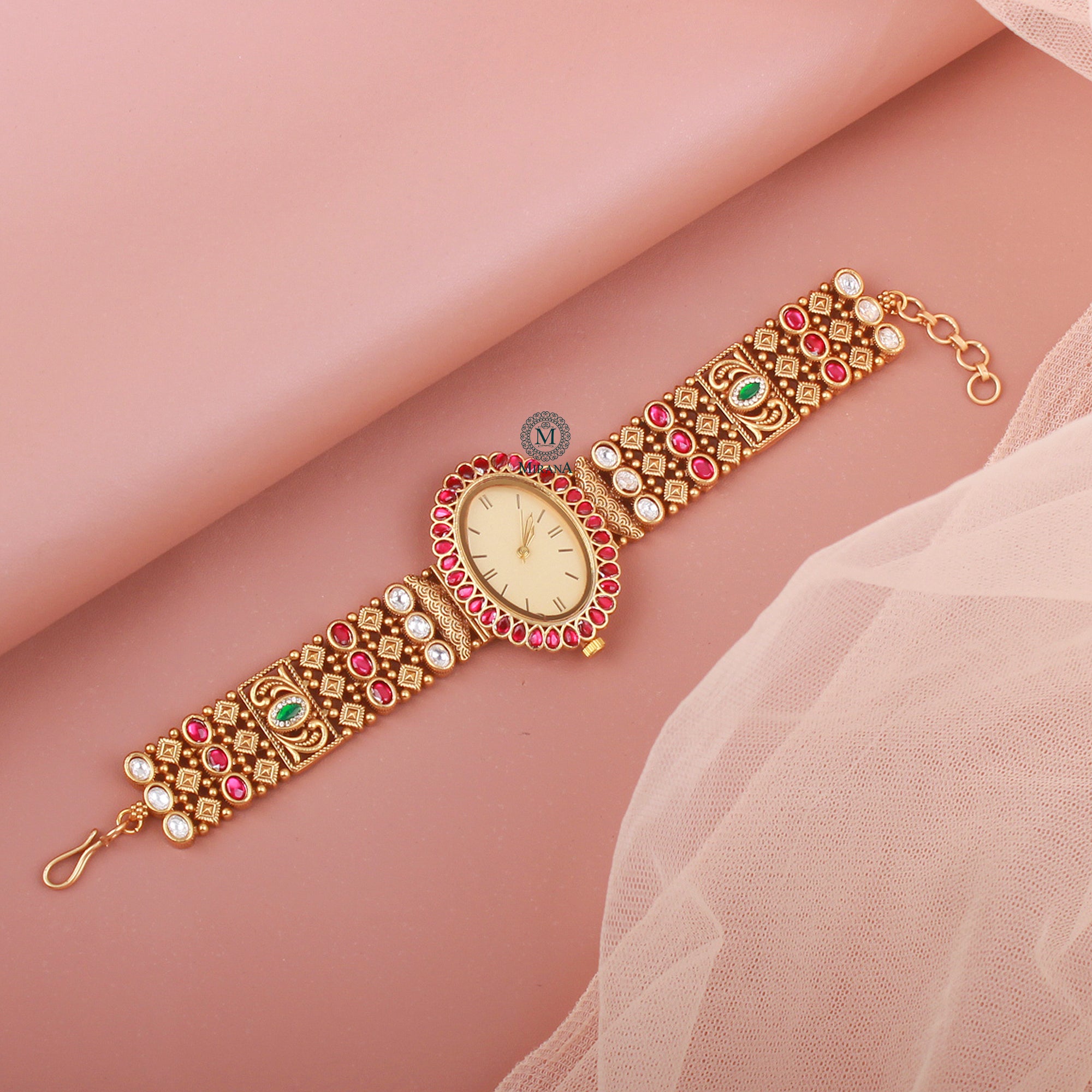 Dulari Antique Designer Watch Bracelet