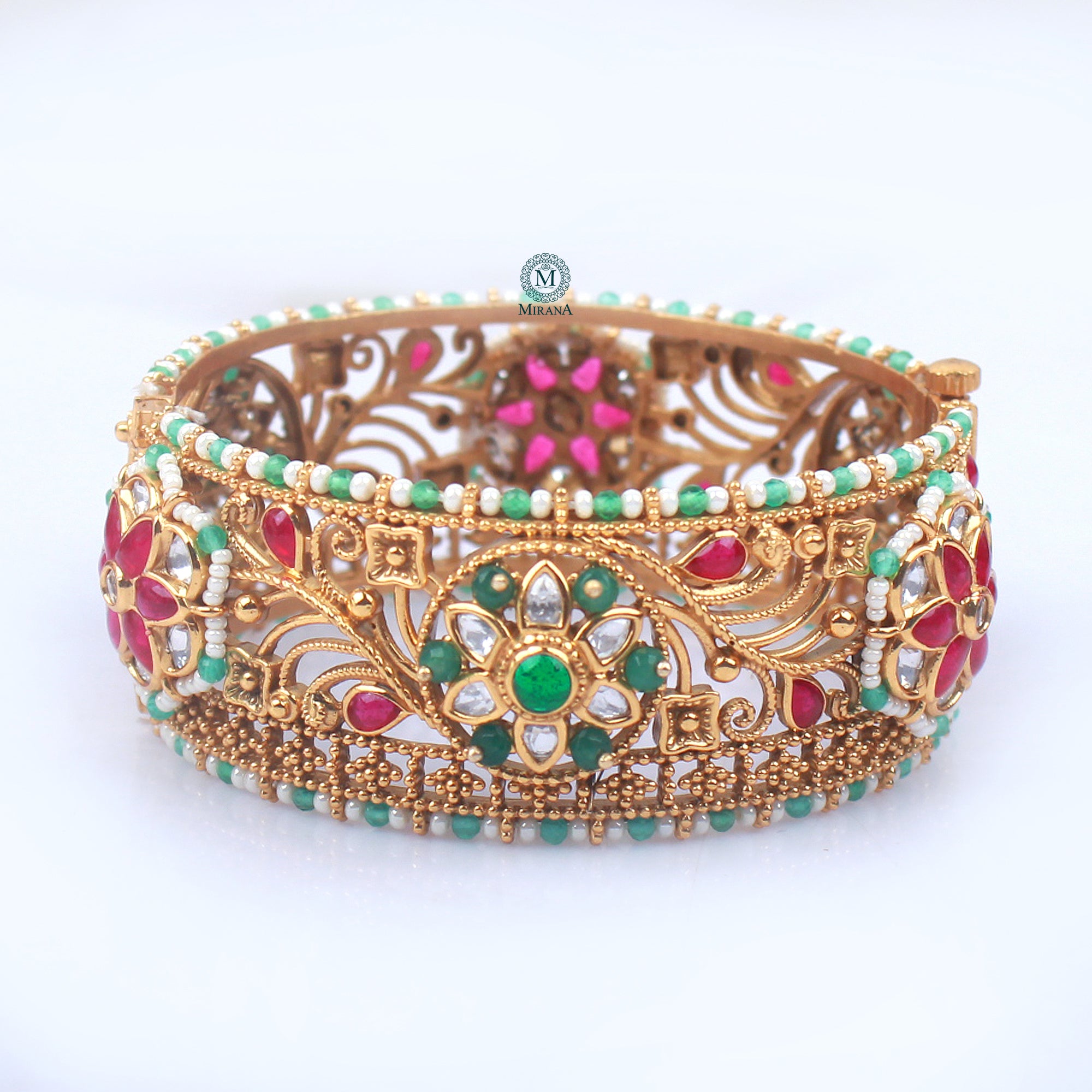 Anvita Pearl Antique Designer Bracelet