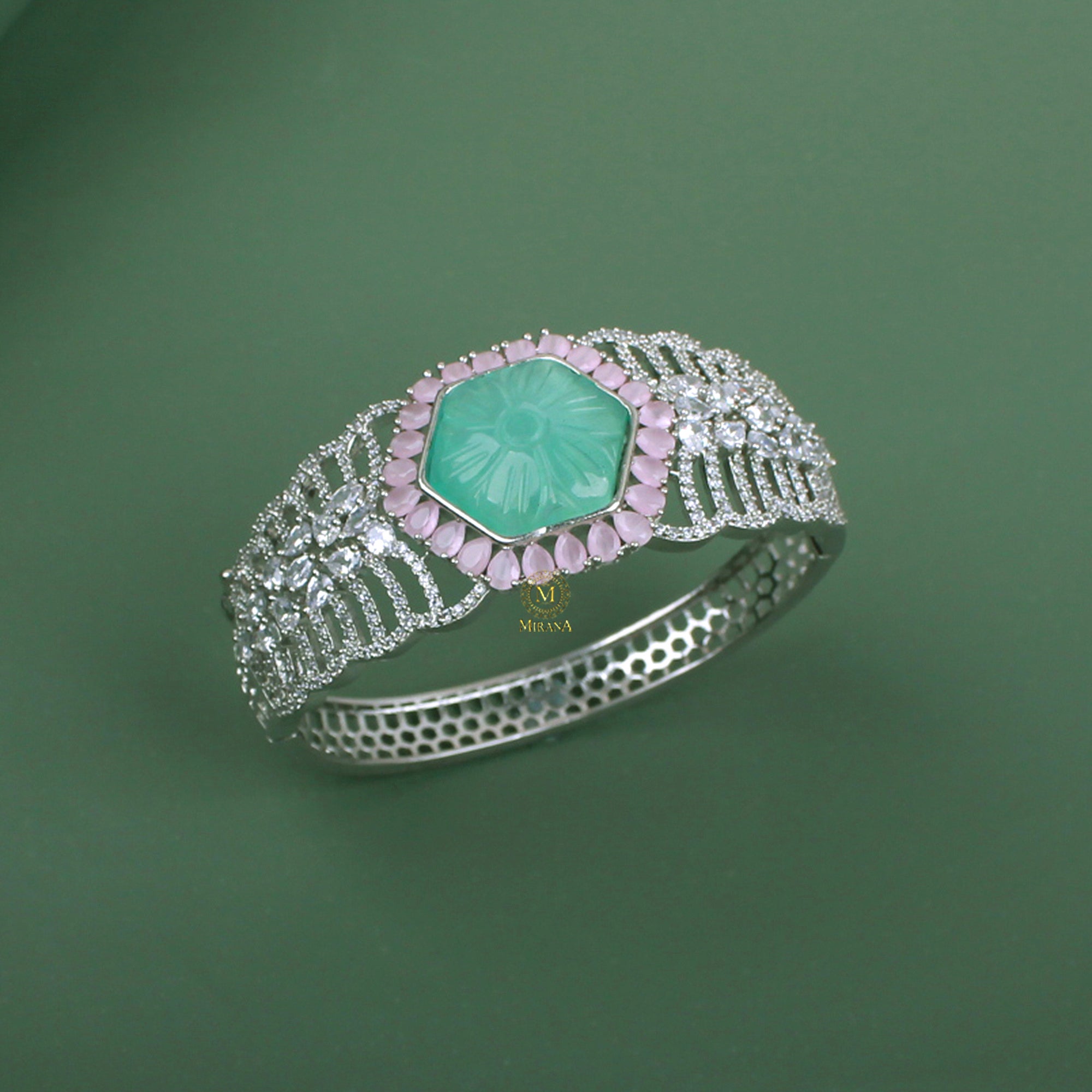 Ela Pastel CZ Designer Bracelet
