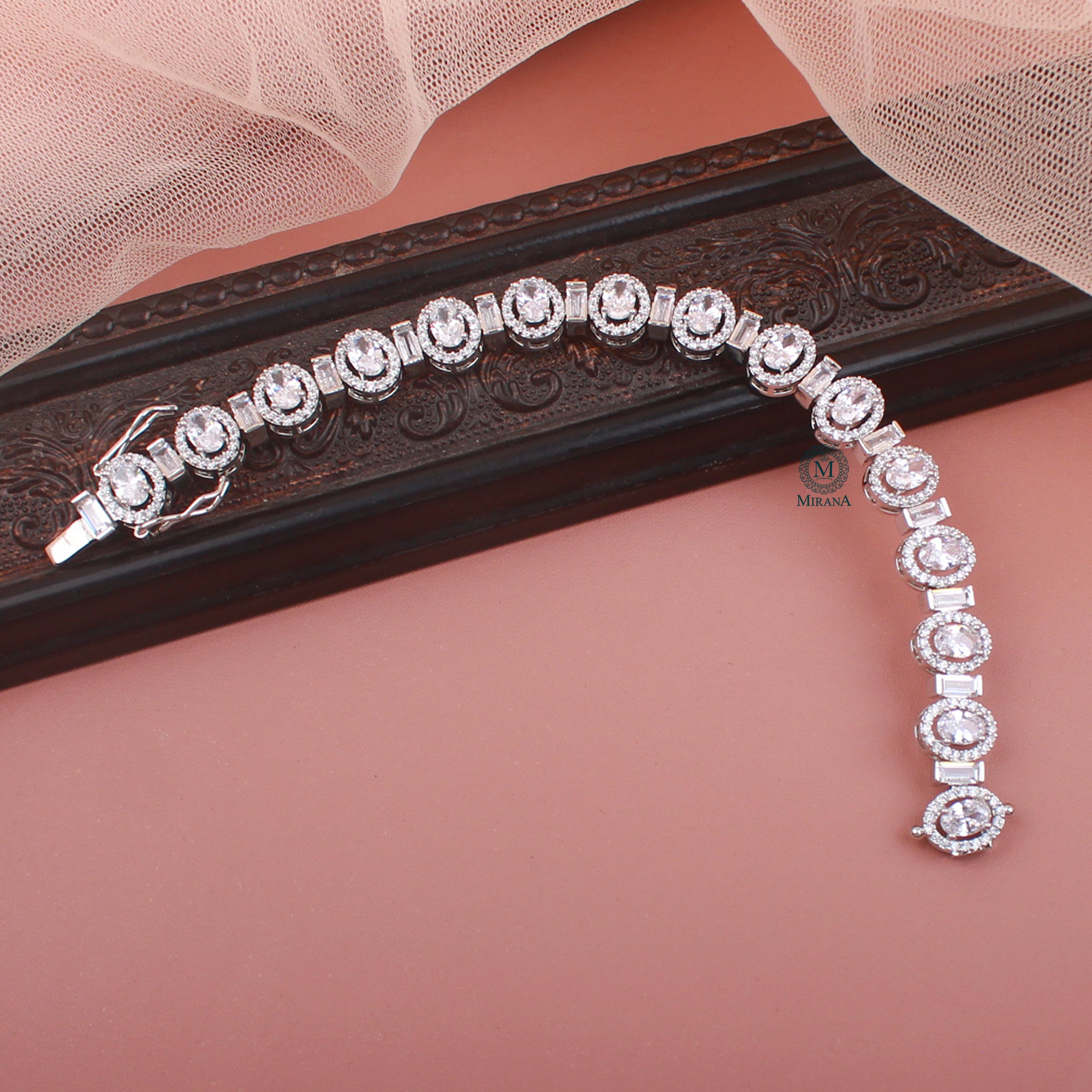 Nora CZ Designer Bracelet