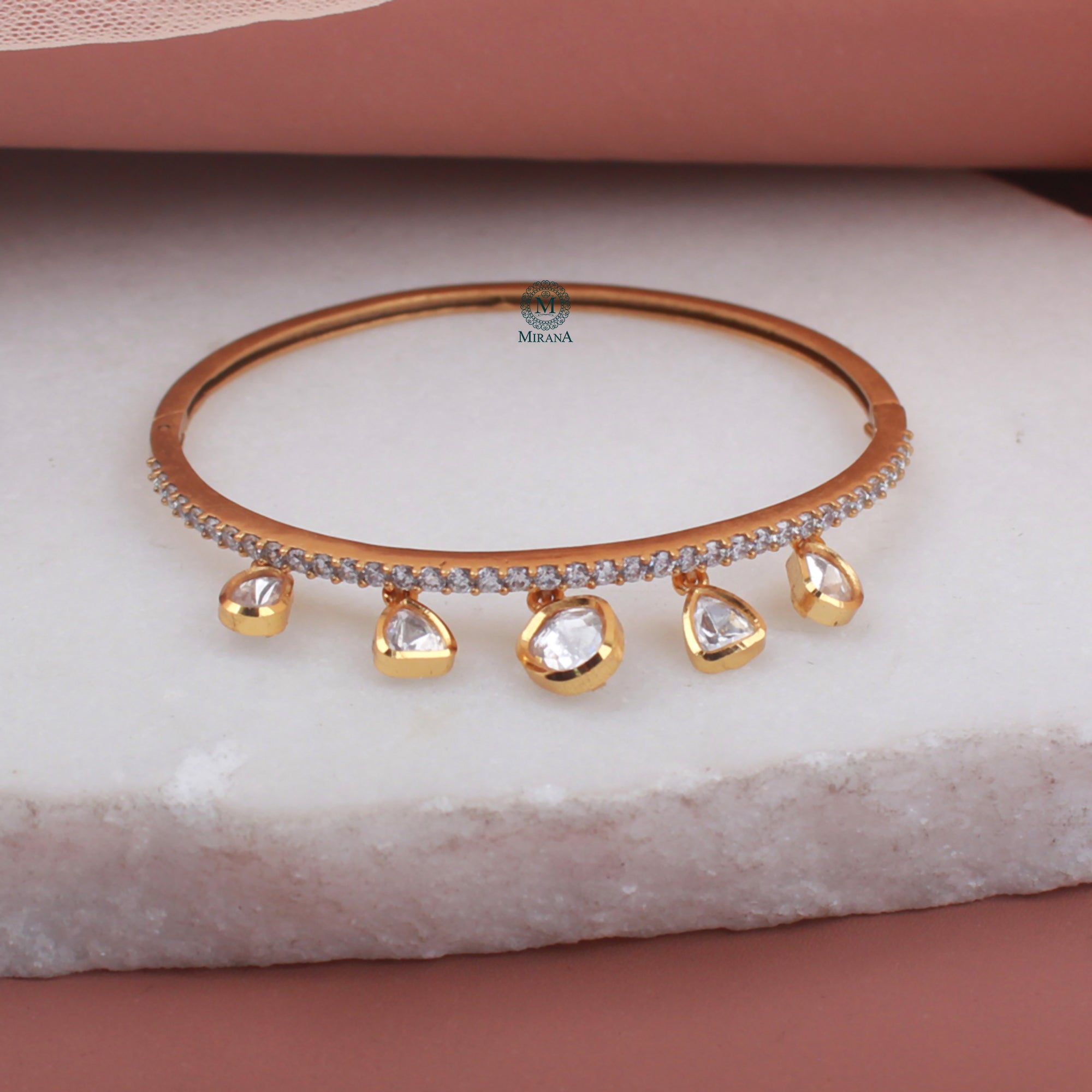 Esha Moissanite Designer Bracelet