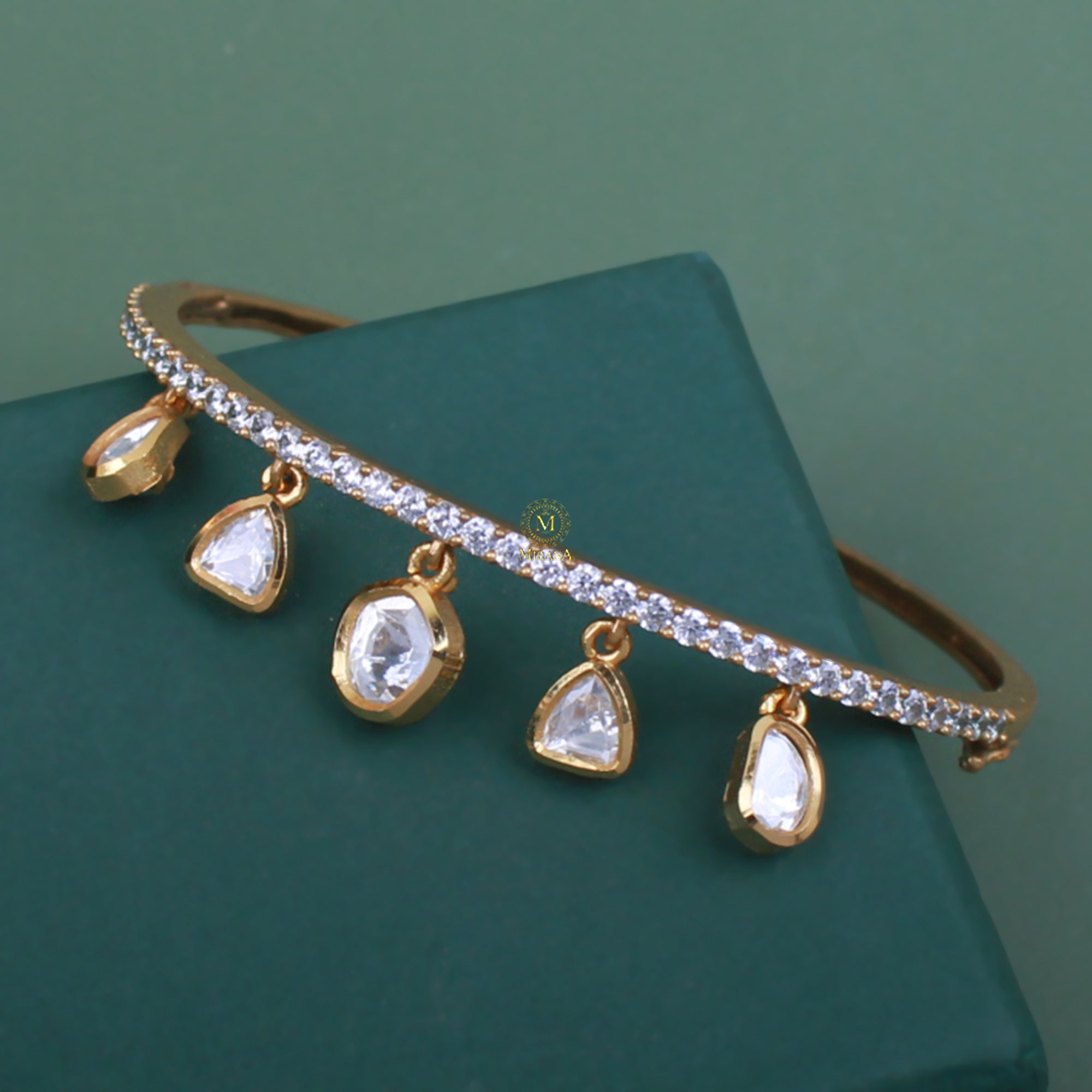 Esha Moissanite Designer Bracelet