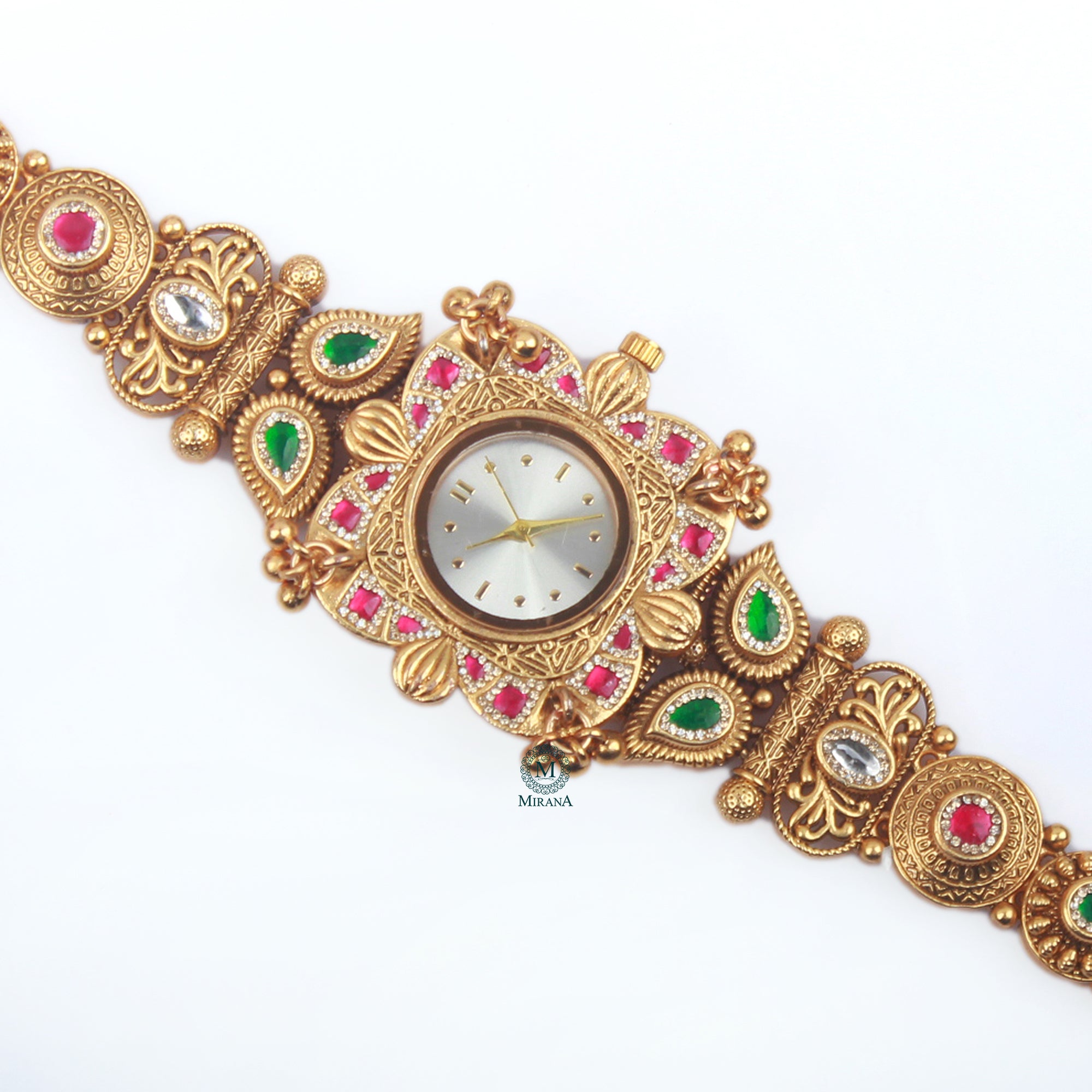 Maanvi Antique Designer Watch Bracelet