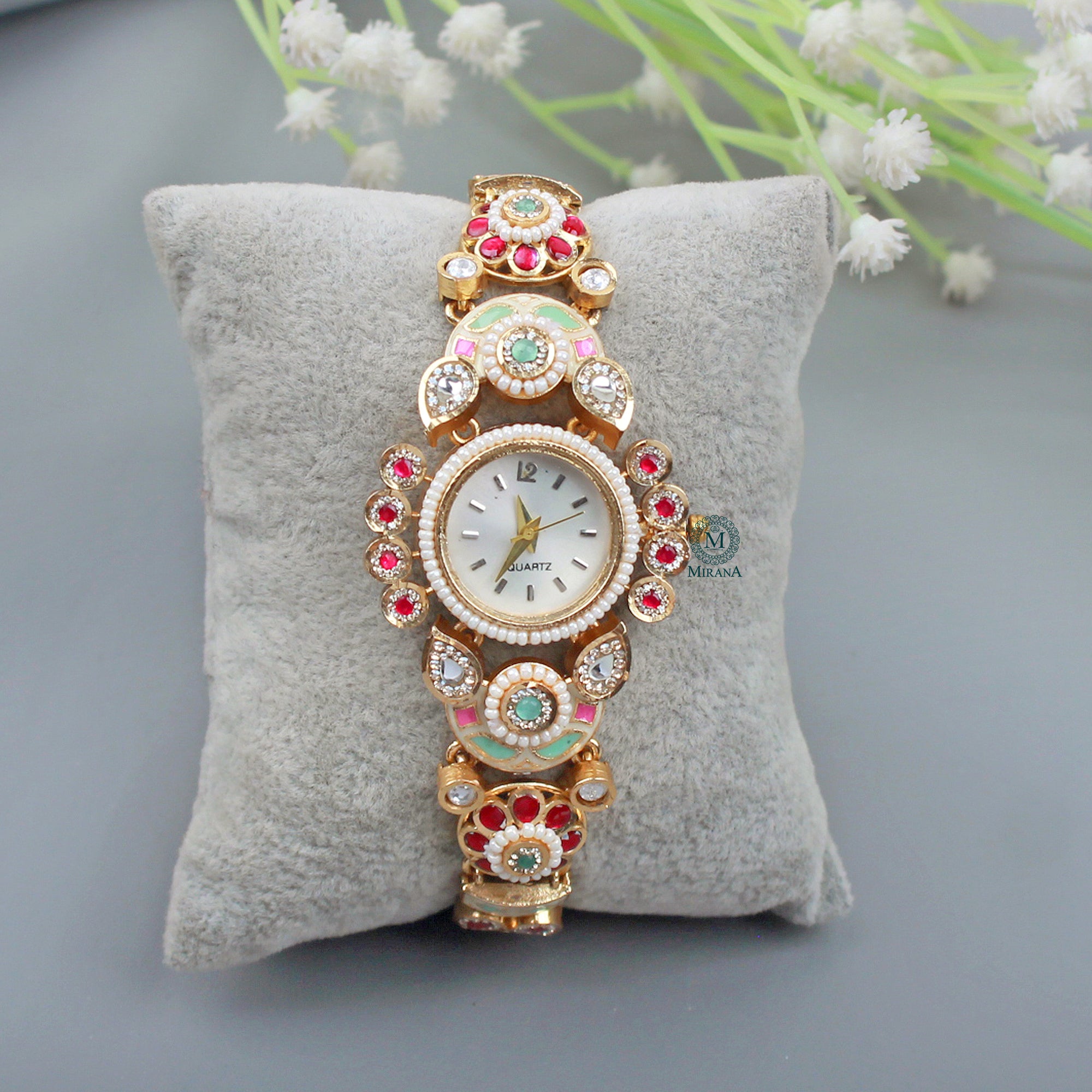 Kavya Antique Designer Watch Bracelet