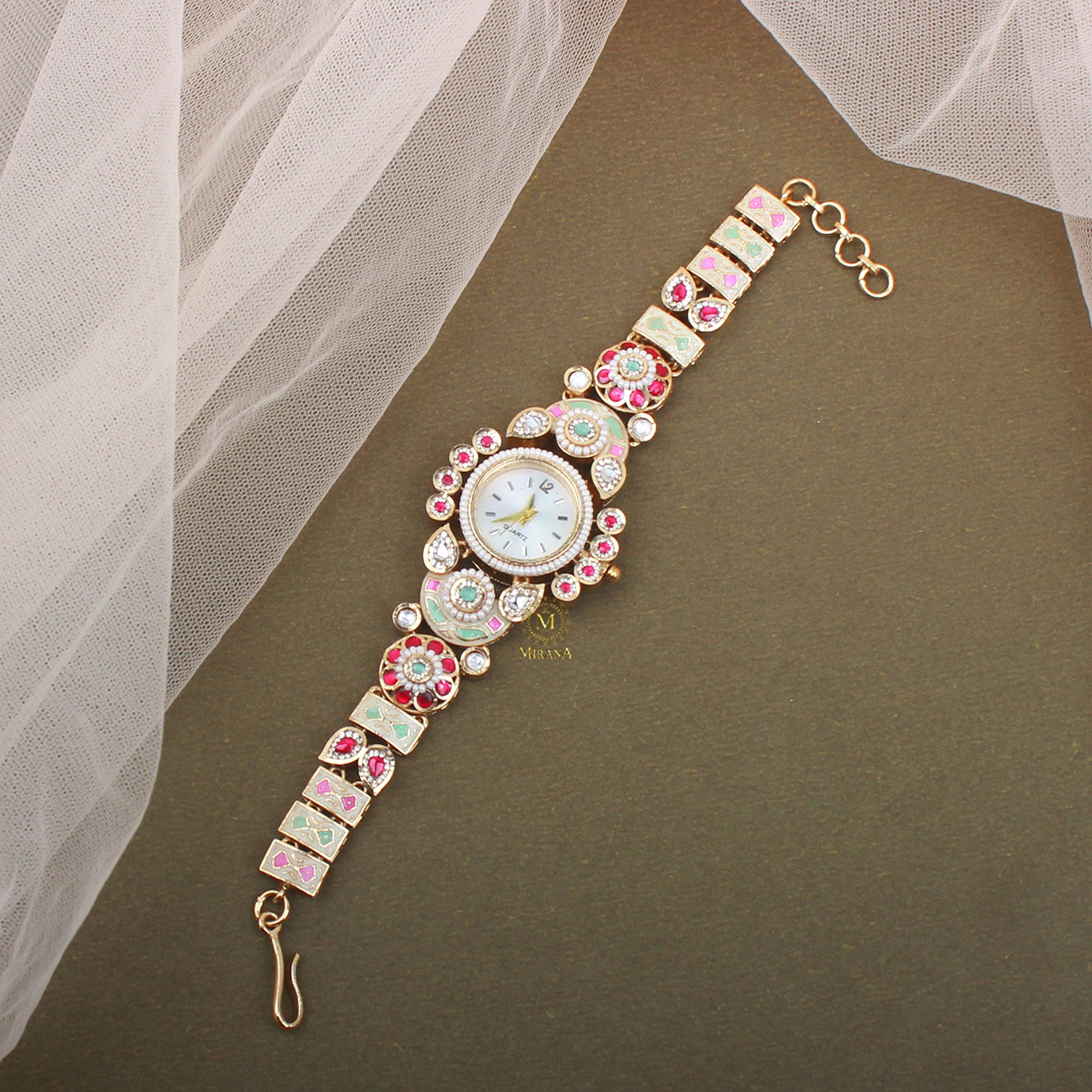 Kavya Antique Designer Watch Bracelet