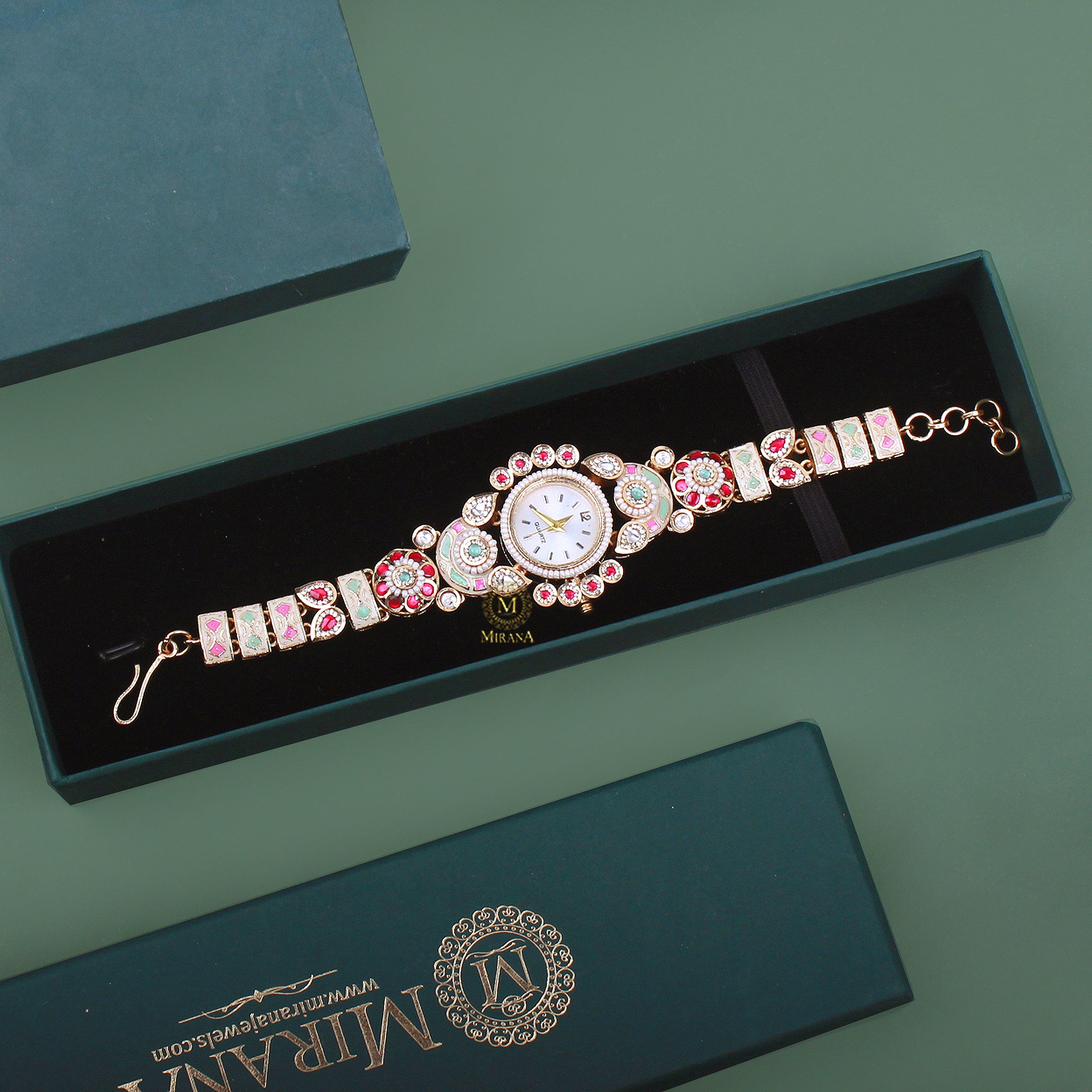 Kavya Antique Designer Watch Bracelet