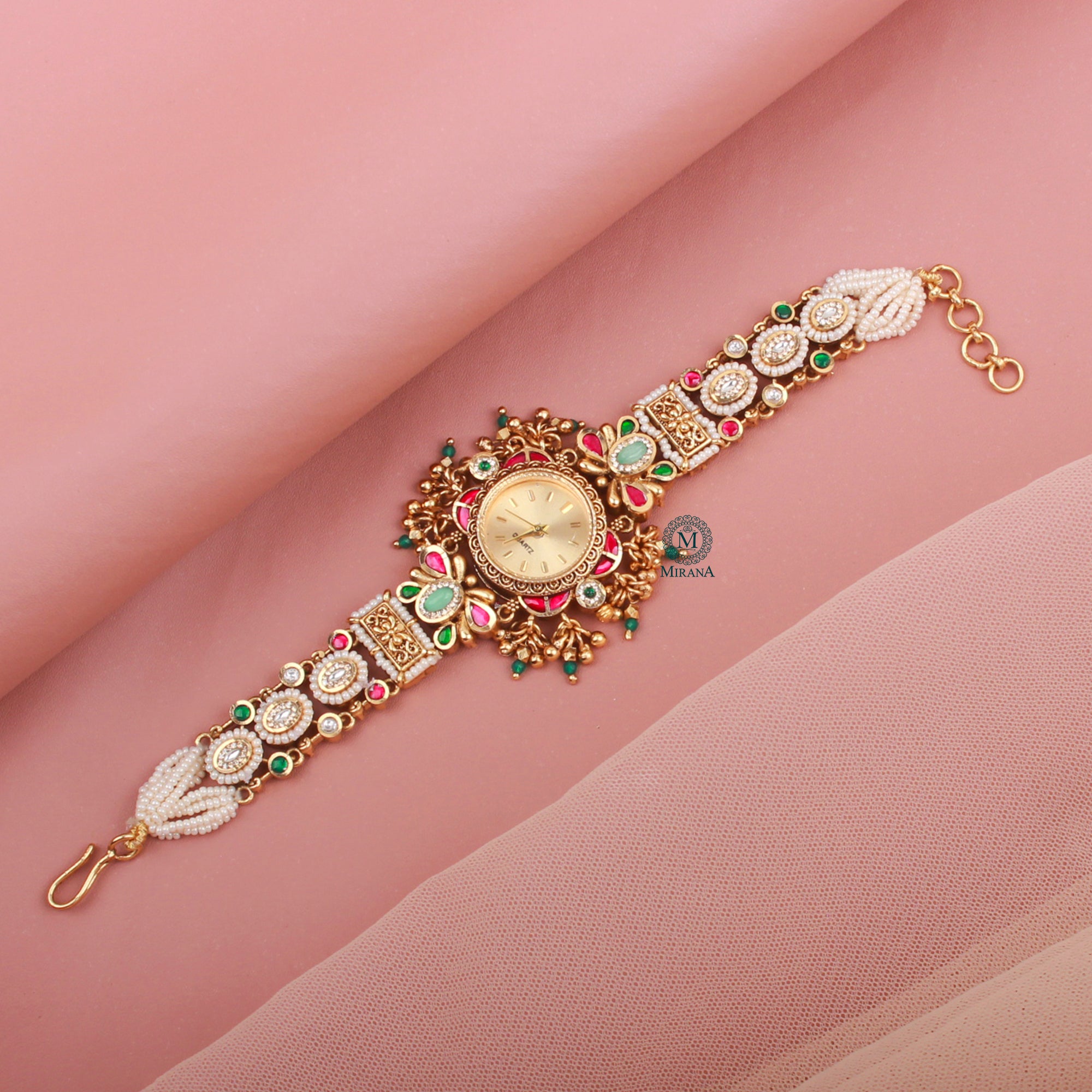 Dhara Antique Designer Watch Bracelet