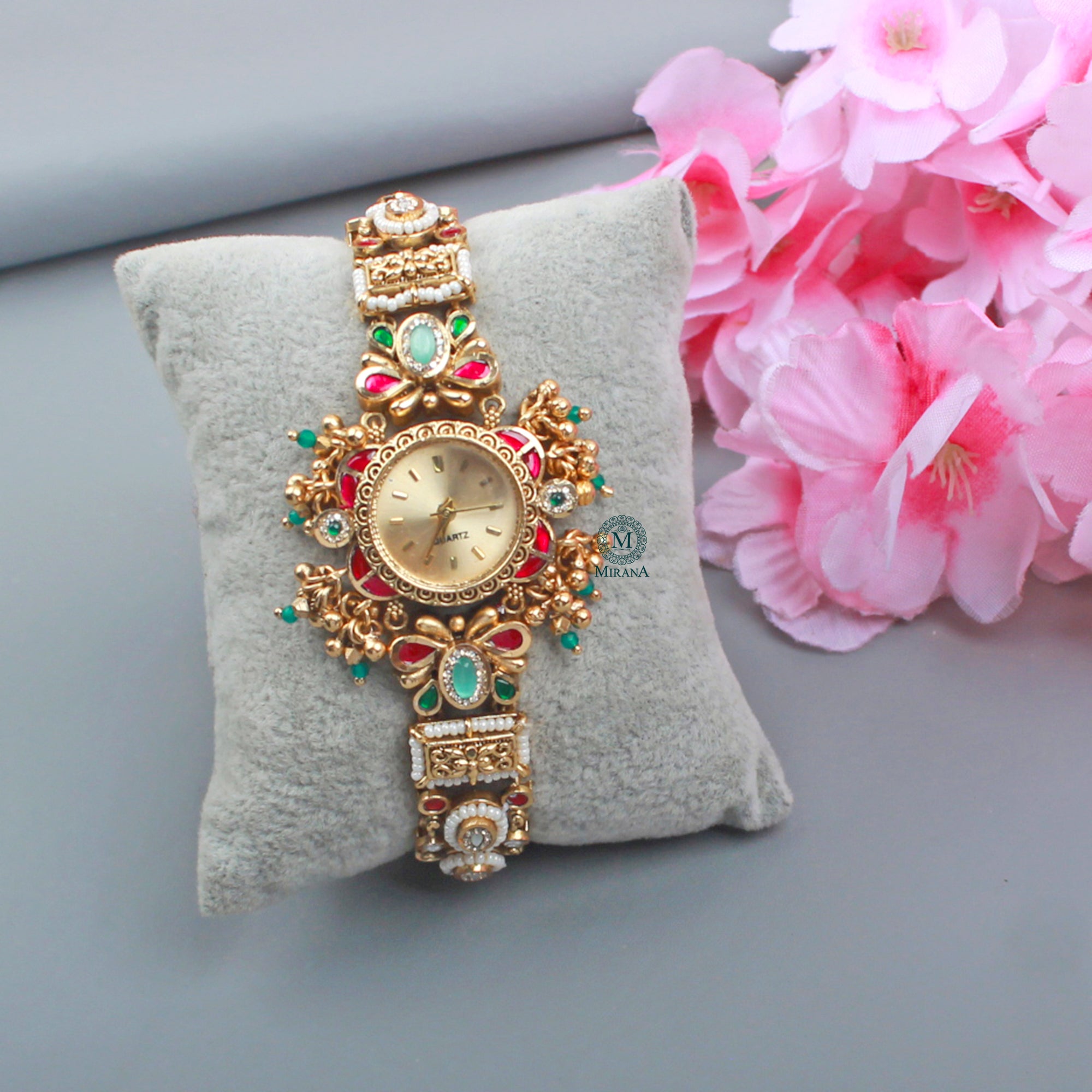Dhara Antique Designer Watch Bracelet