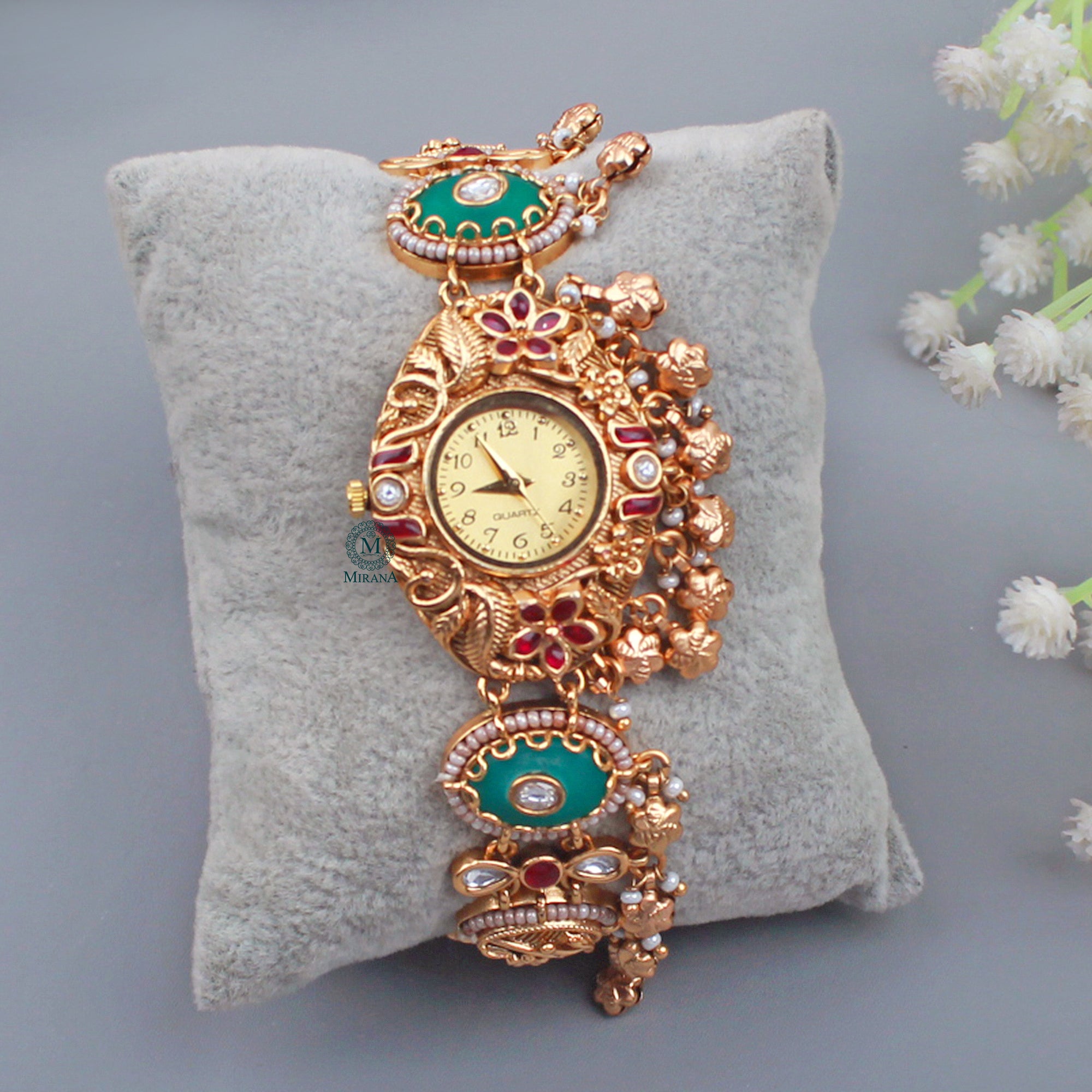 Nidhi Antique Designer Watch Bracelet