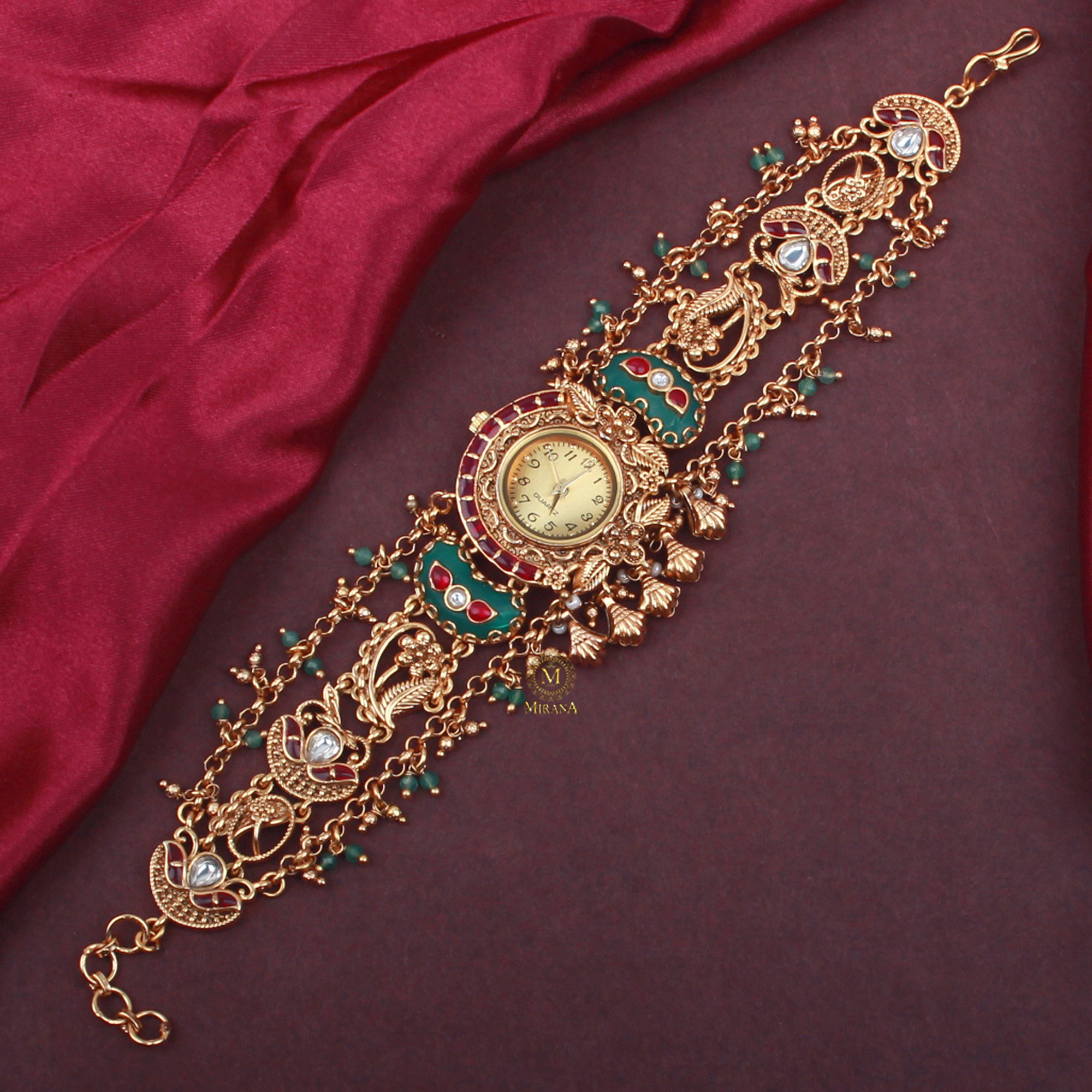 Aadhya Antique Designer Watch Bracelet