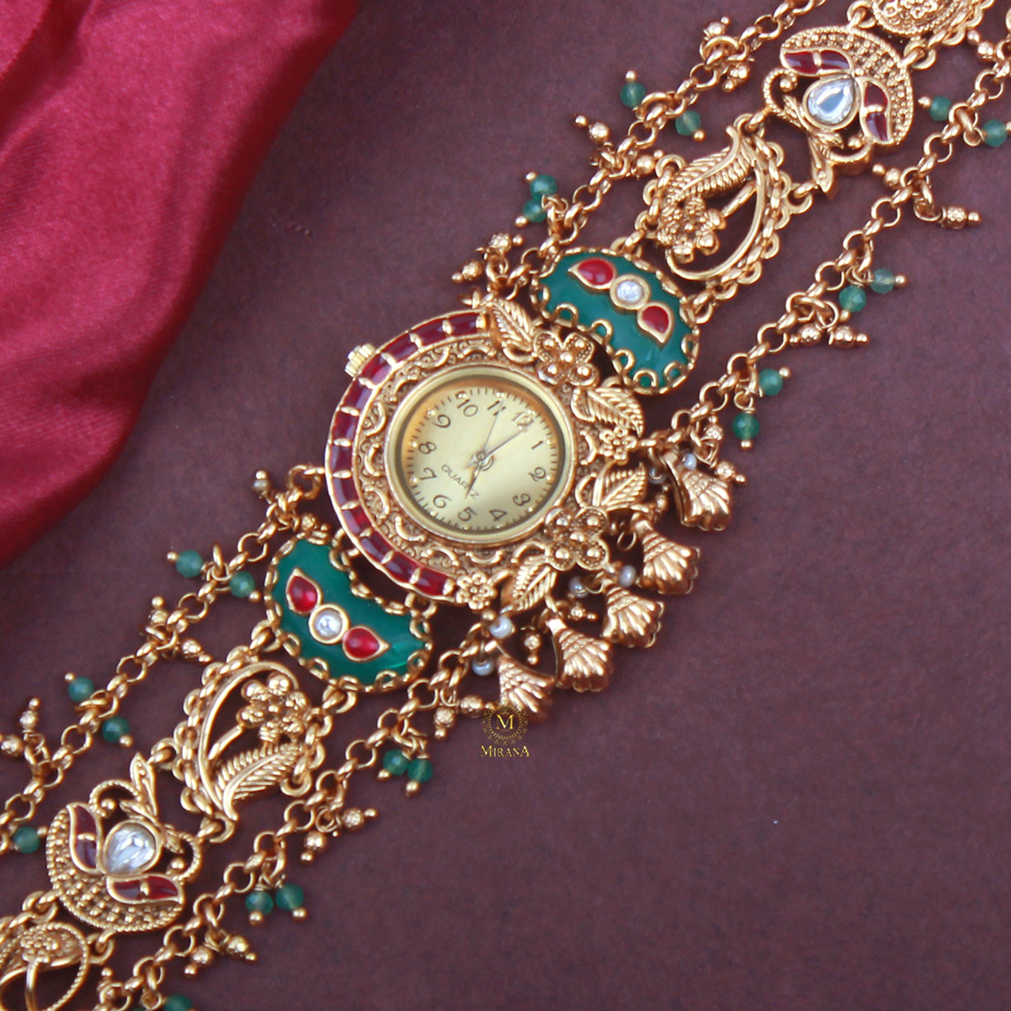 Aadhya Antique Designer Watch Bracelet