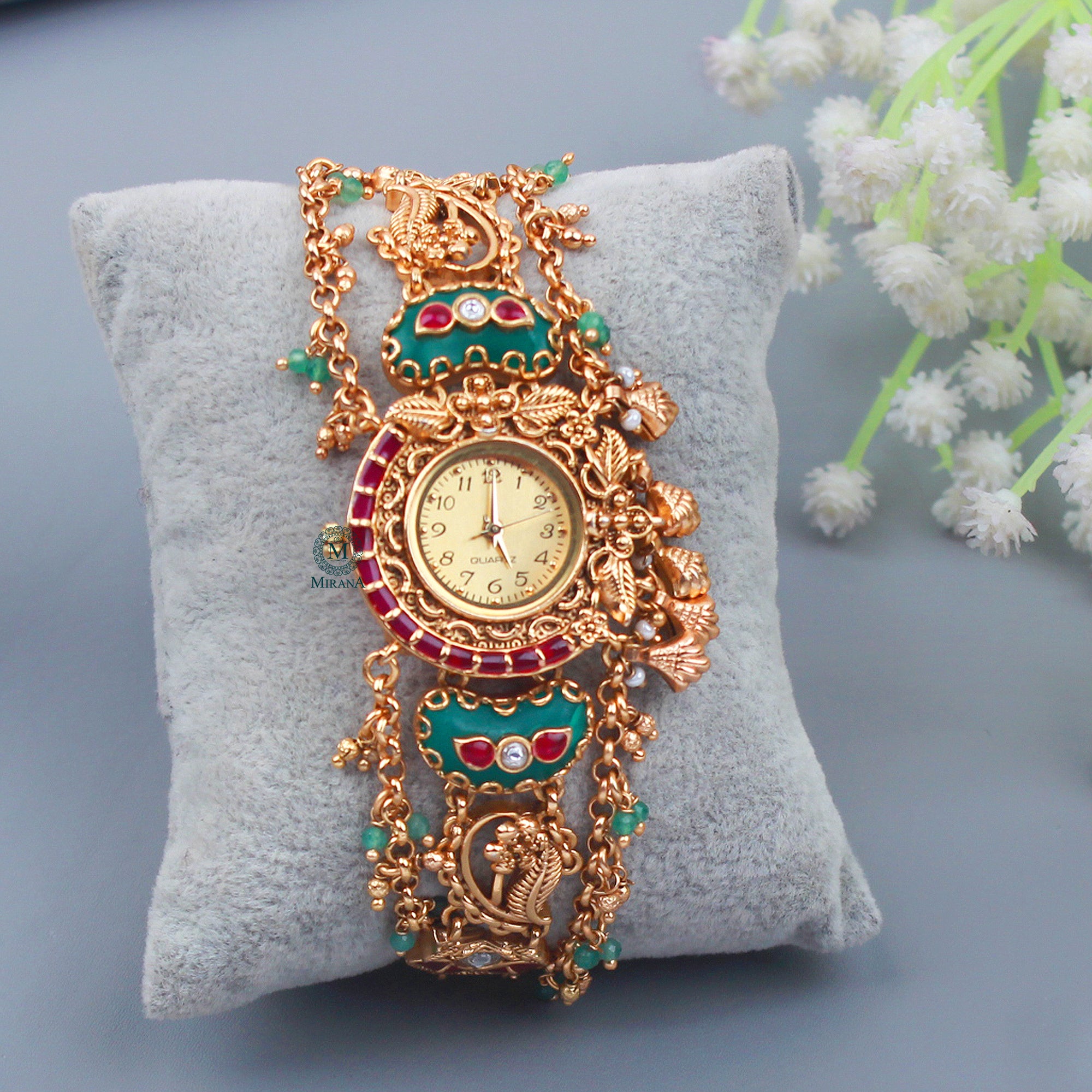 Aadhya Antique Designer Watch Bracelet