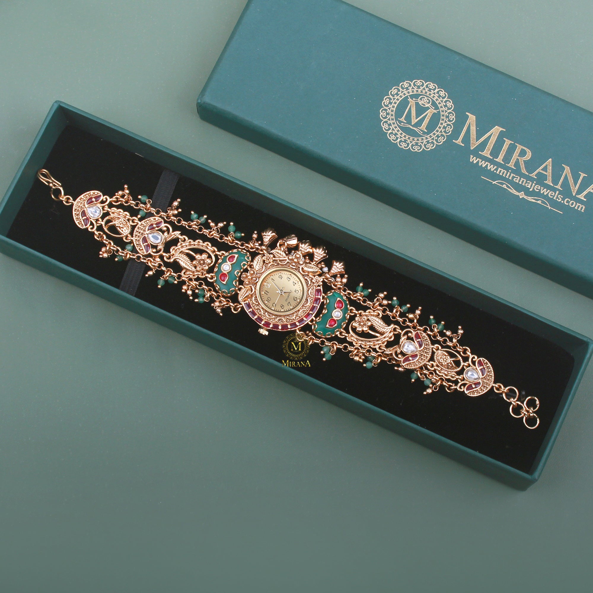 Aadhya Antique Designer Watch Bracelet