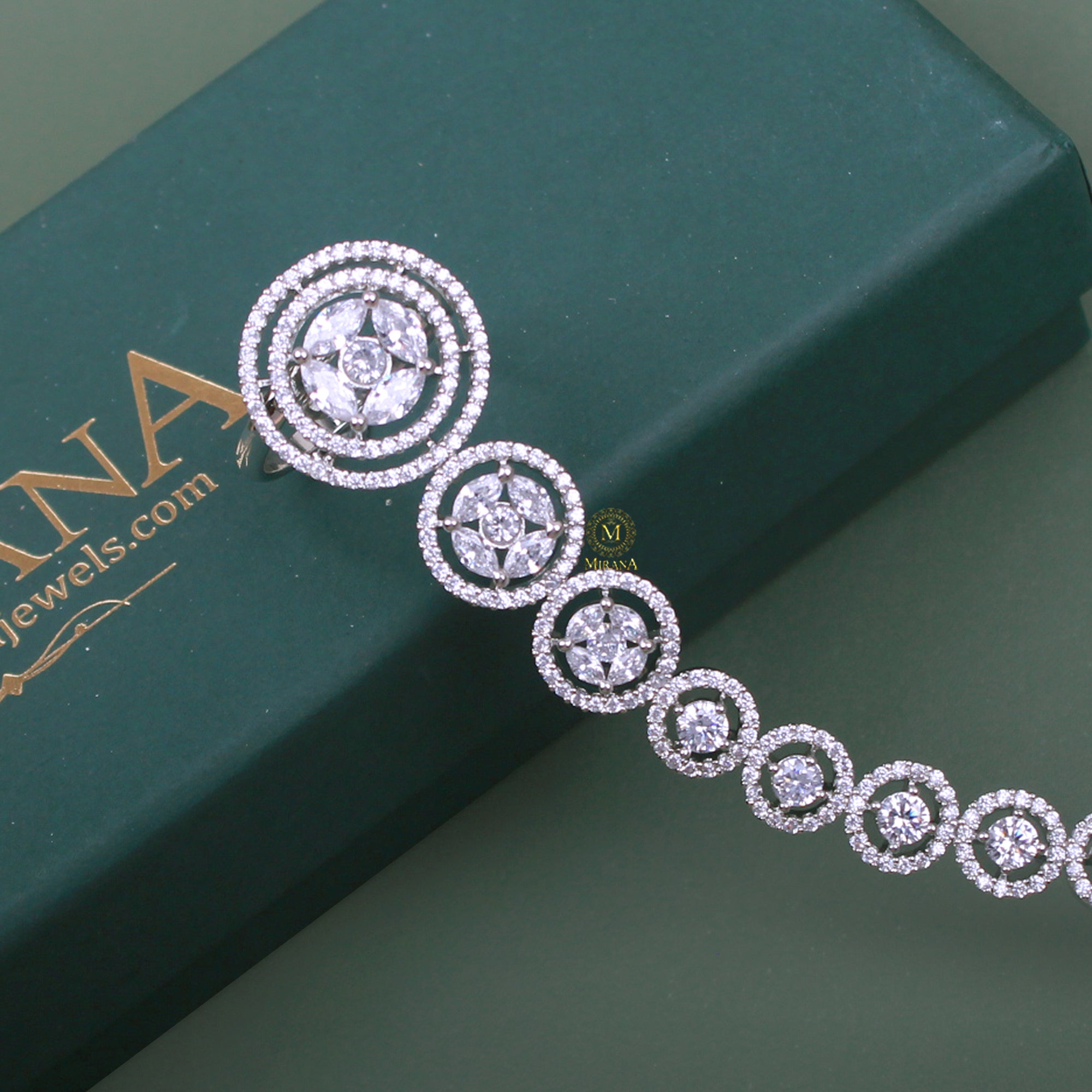 Maeve CZ Designer Bracelet