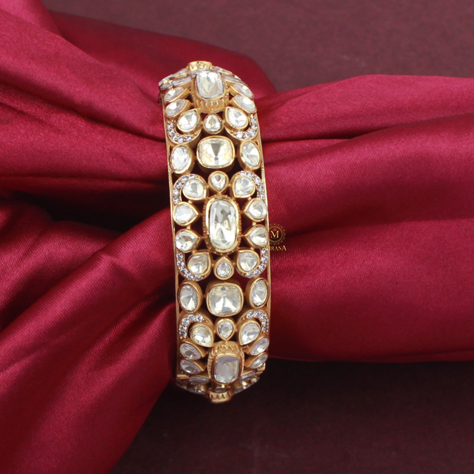 Geeta Moissanite Designer Bracelet