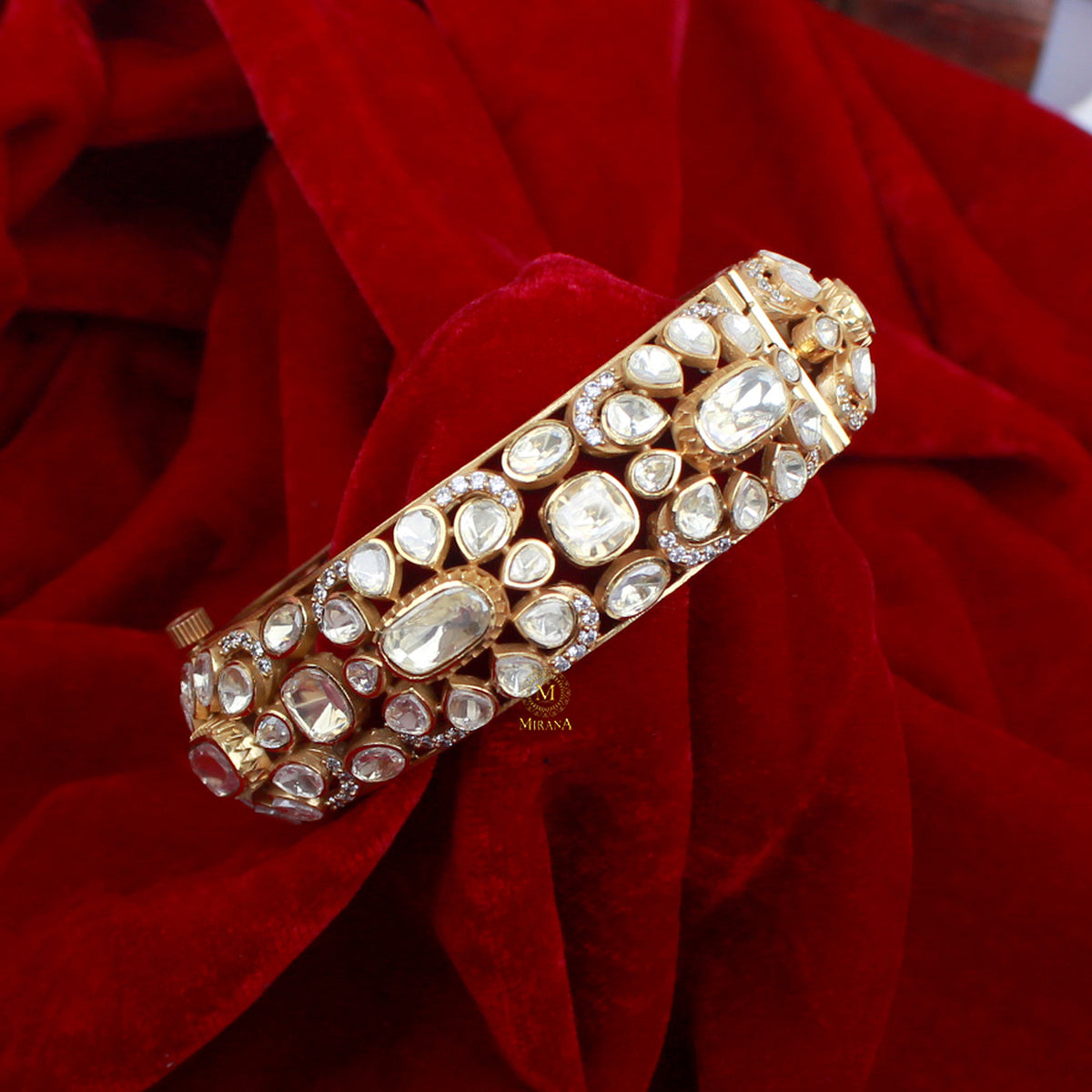 Geeta Moissanite Designer Bracelet