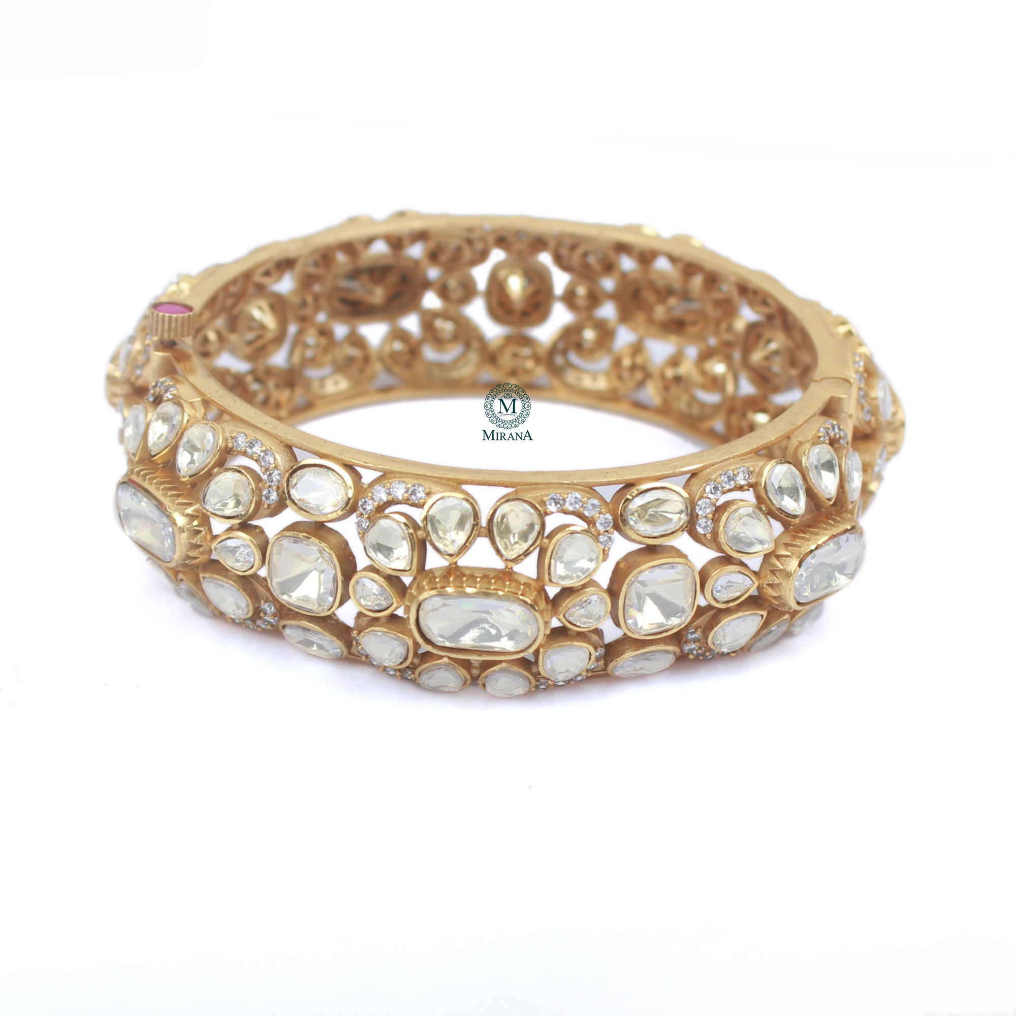 Geeta Moissanite Designer Bracelet