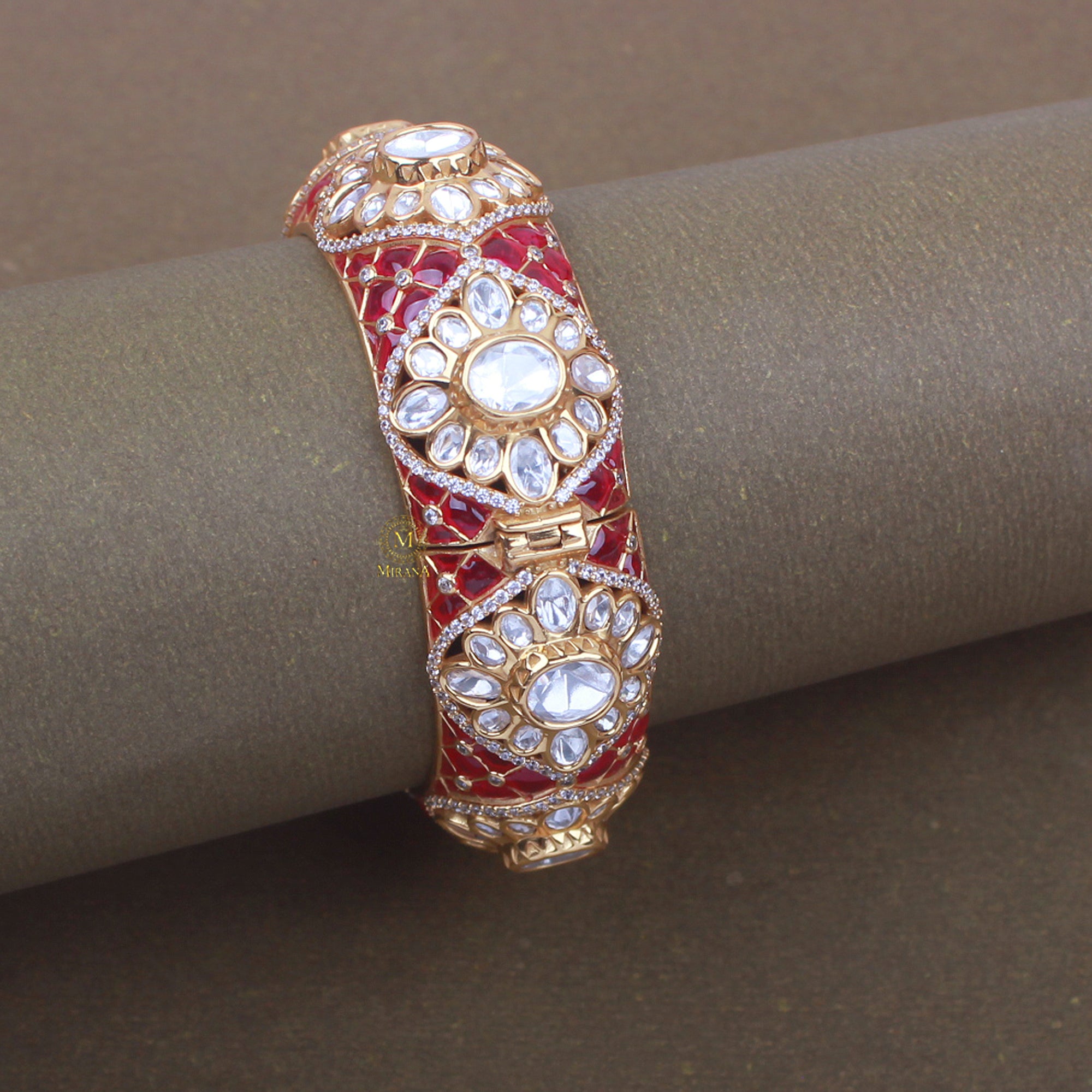 Parinika Polki Designer Bracelet
