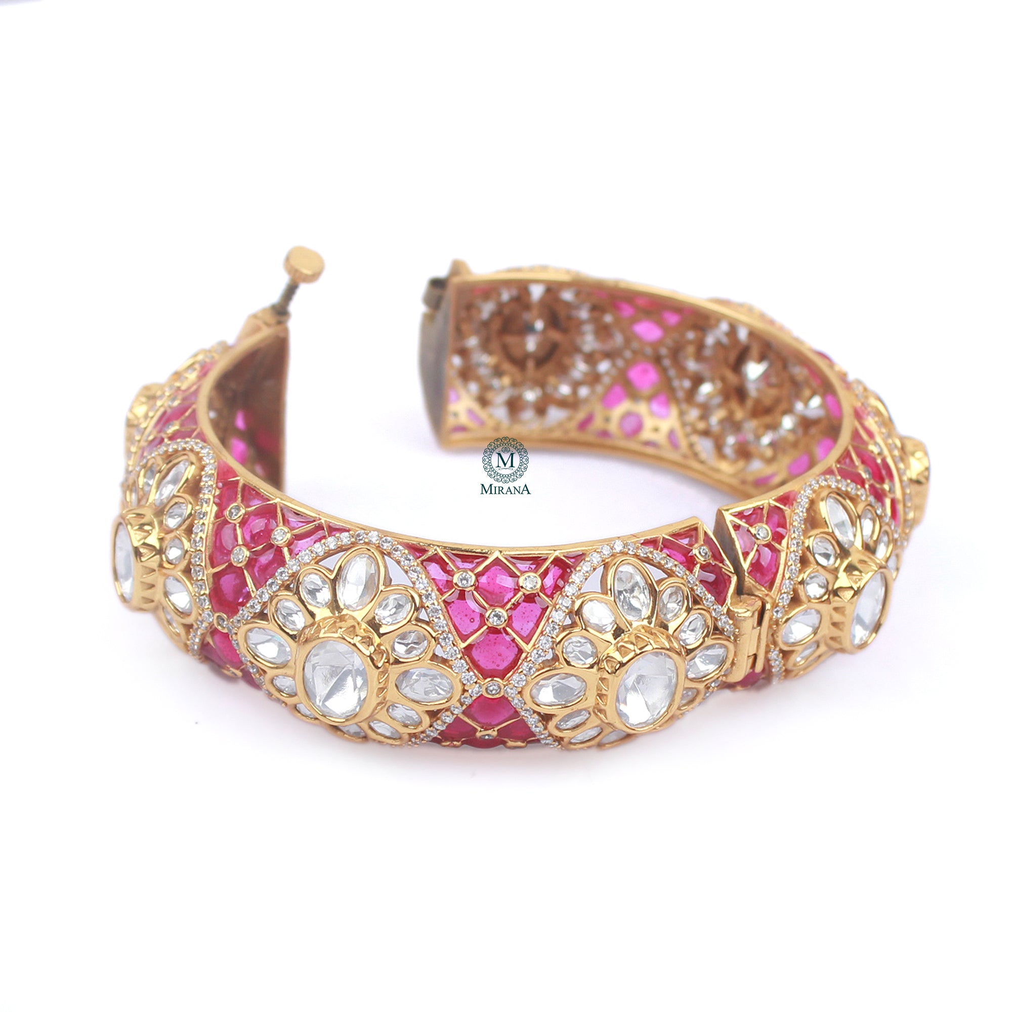 Parinika Polki Designer Bracelet