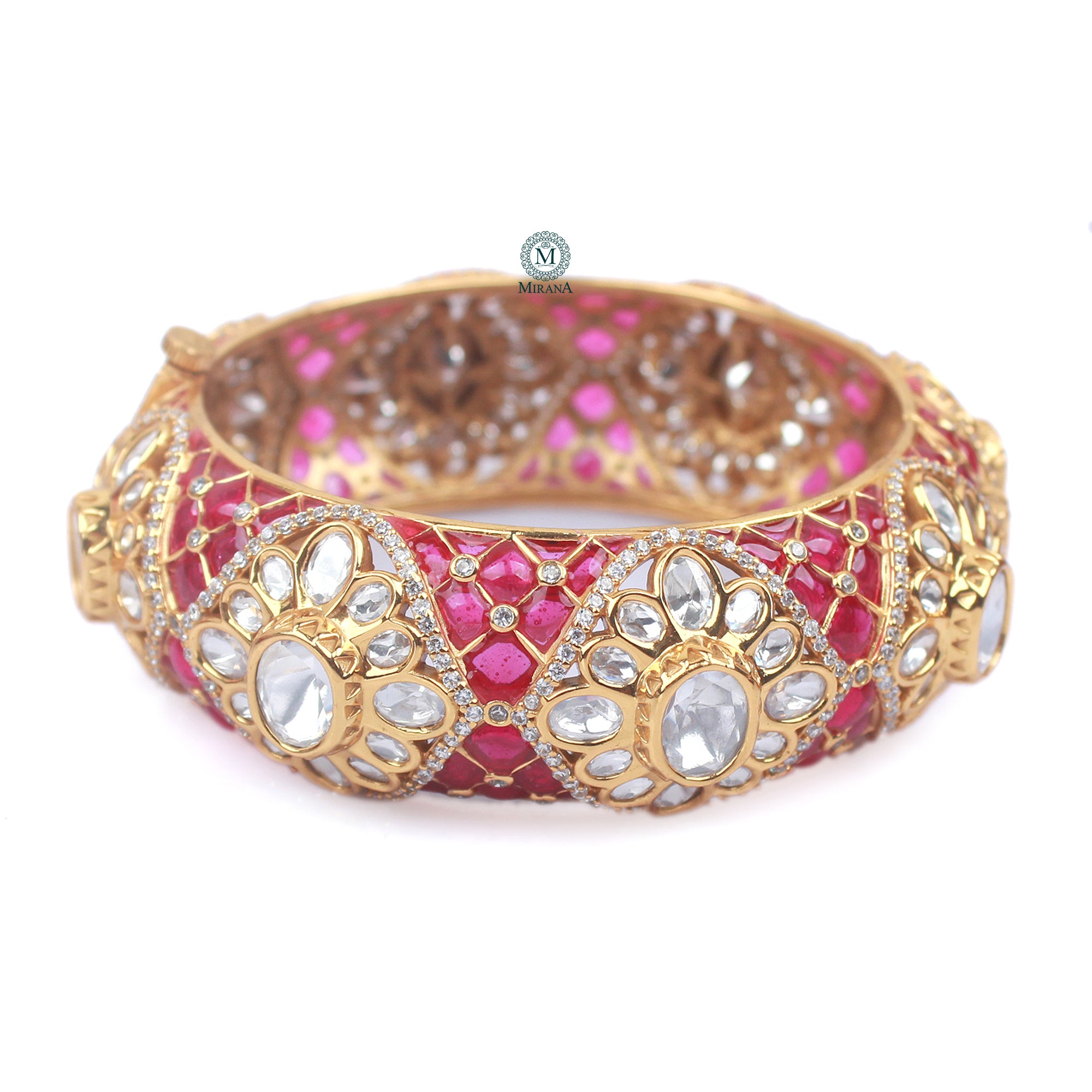 Parinika Polki Designer Bracelet