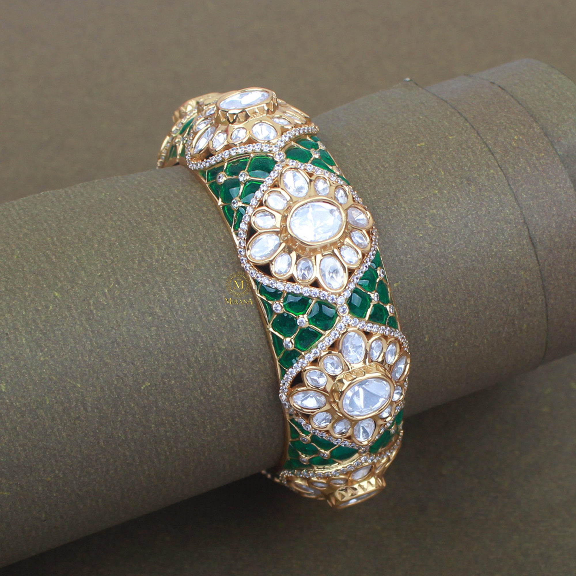 Parinika Polki Designer Bracelet