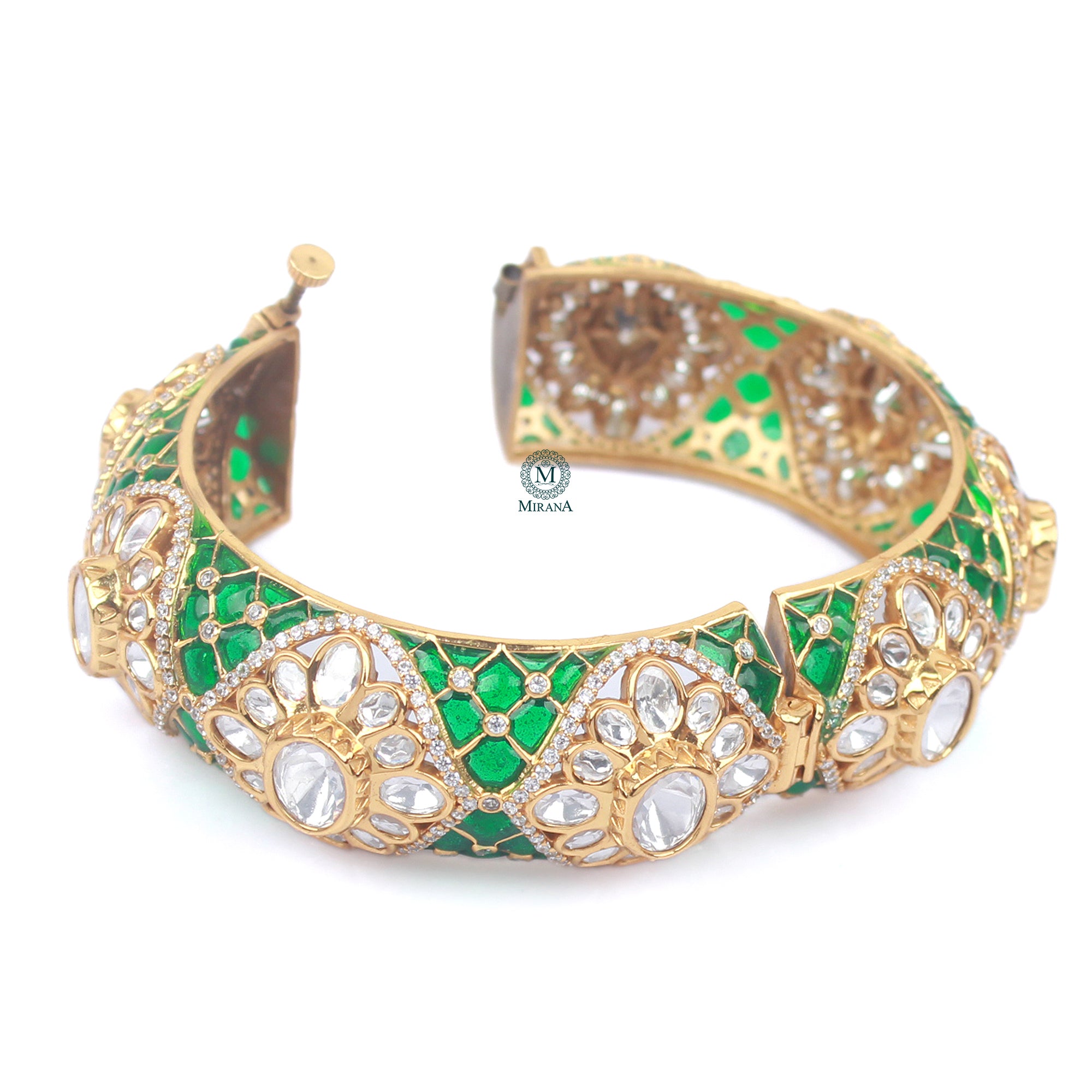 Parinika Polki Designer Bracelet