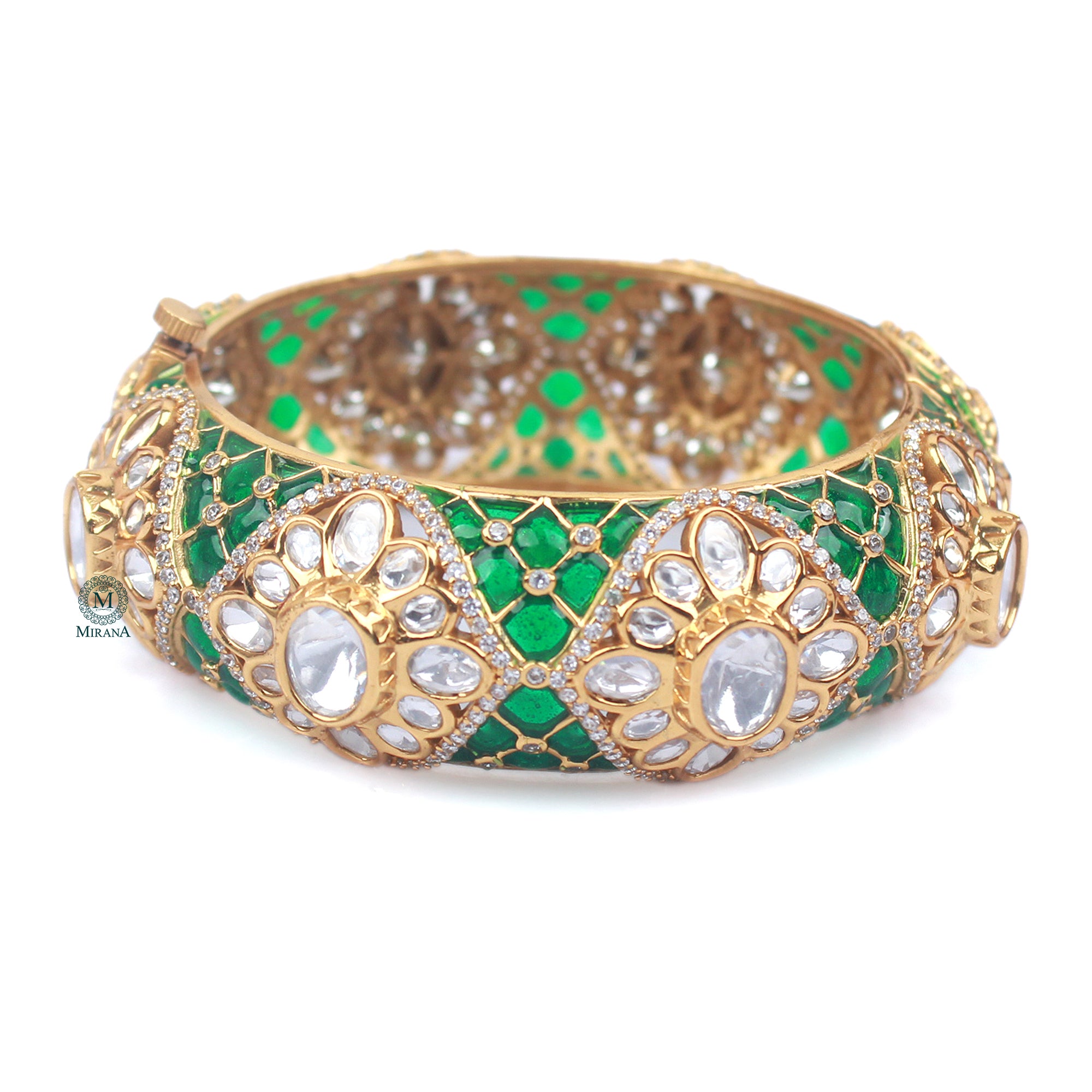 Parinika Polki Designer Bracelet