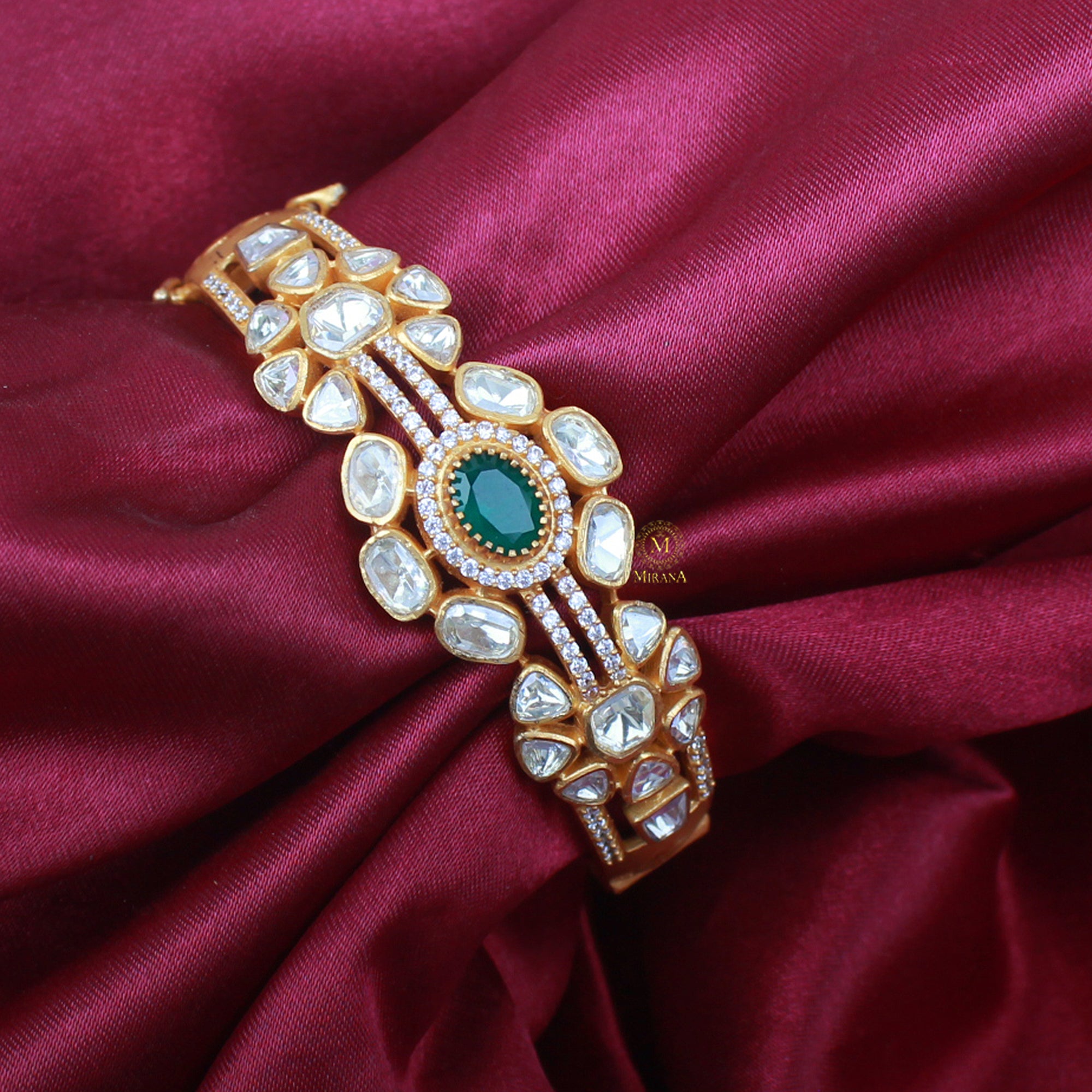 Nandika Moissanite Designer Bracelet