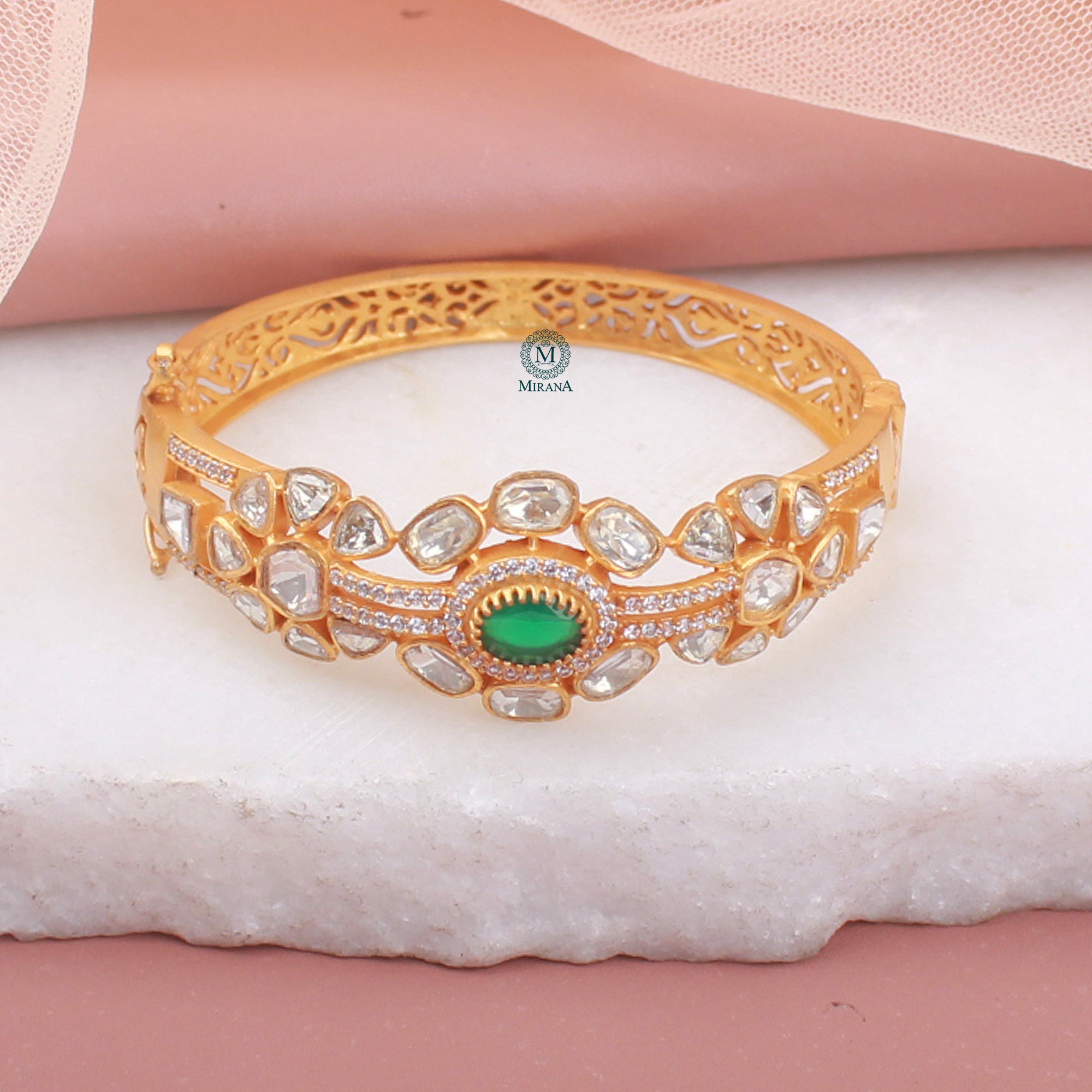 Nandika Moissanite Designer Bracelet