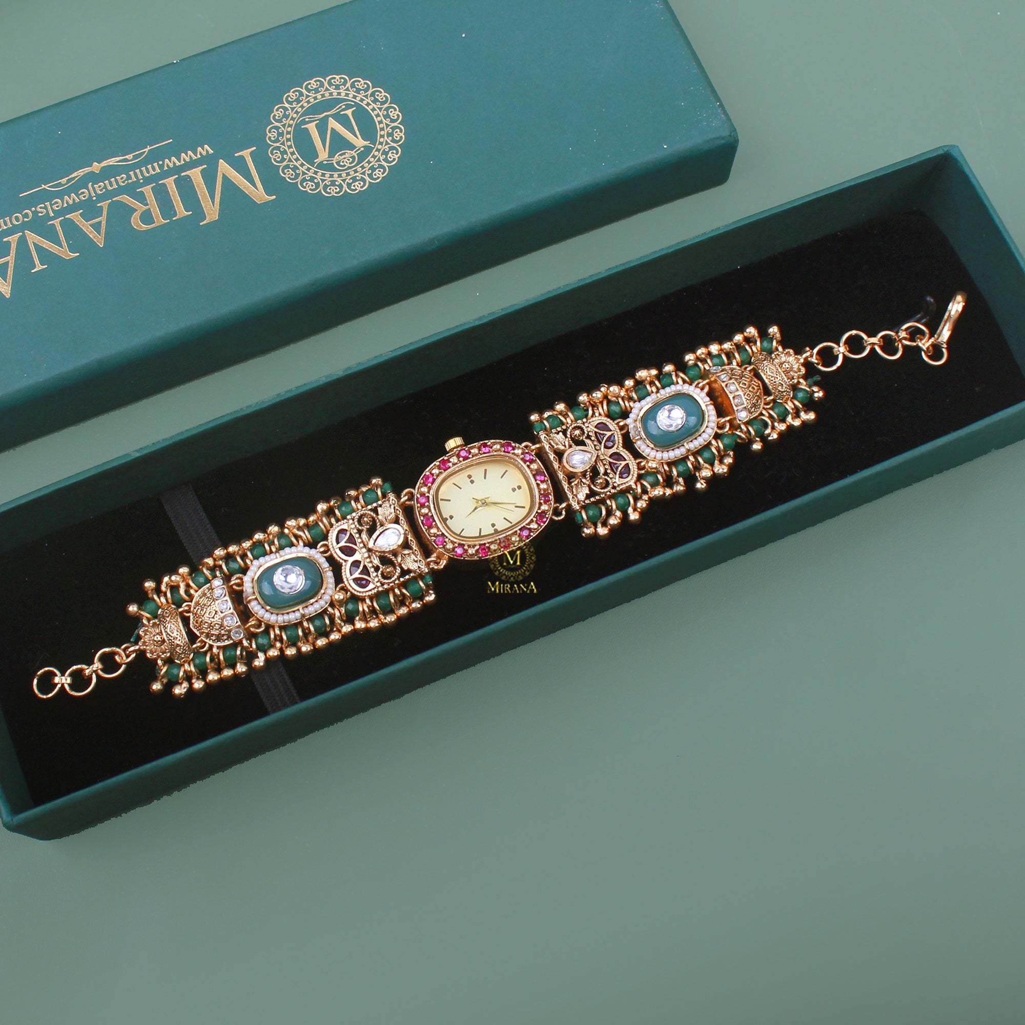 Diya Antique Designer Watch Bracelet