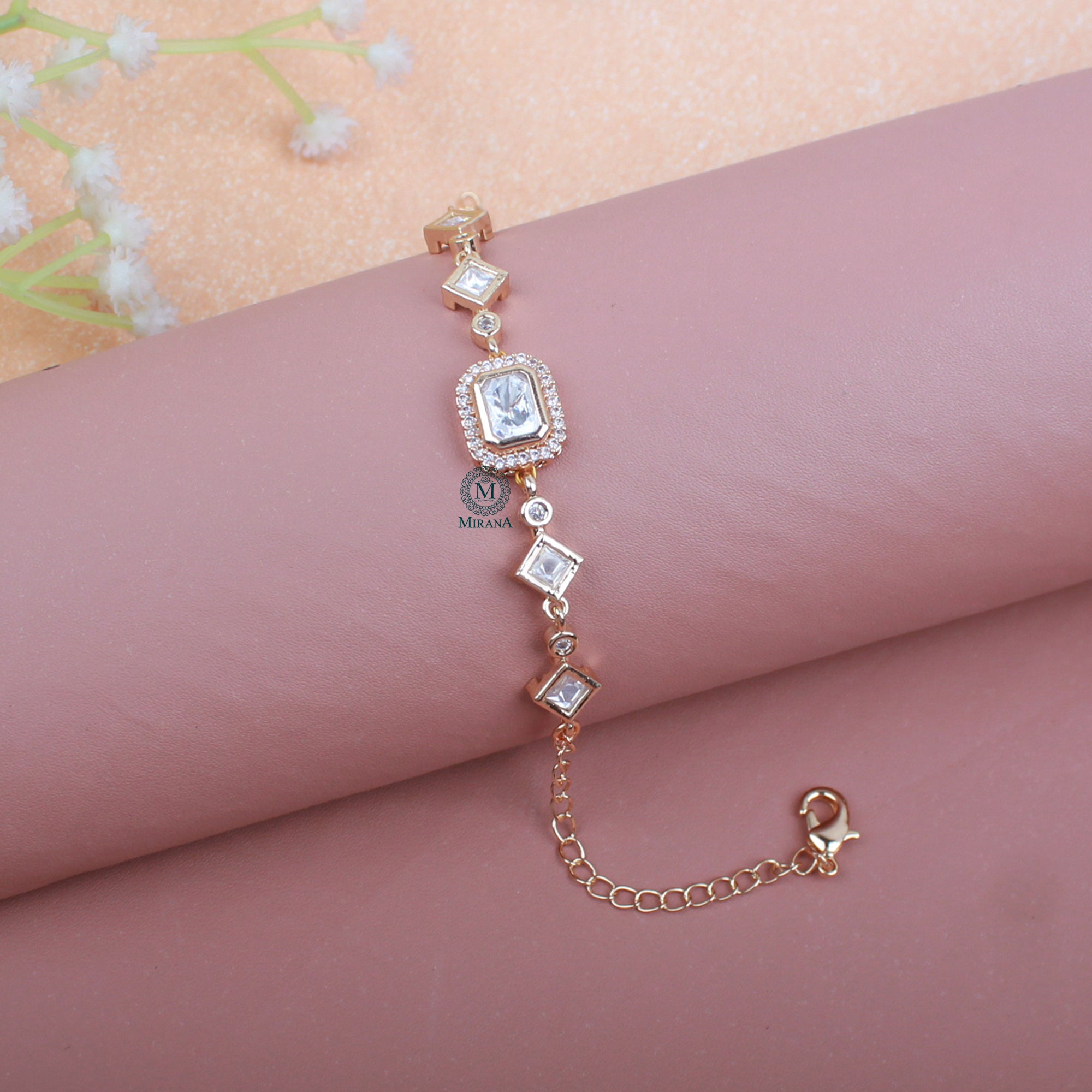 Harsh Polki Rakhi Designer Bracelet