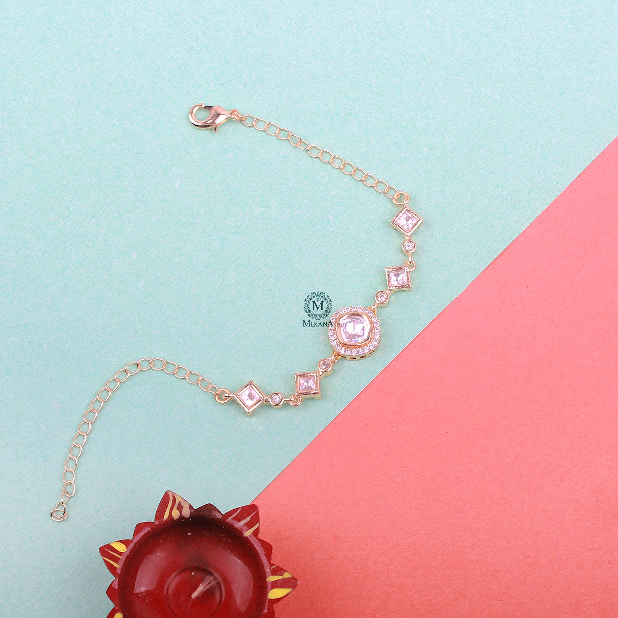 Chirag Polki Rakhi Designer Bracelet