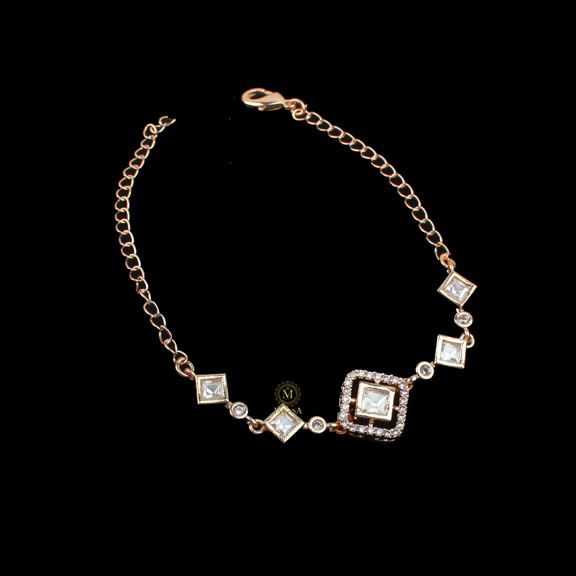 Parth Polki Rakhi Designer Bracelet