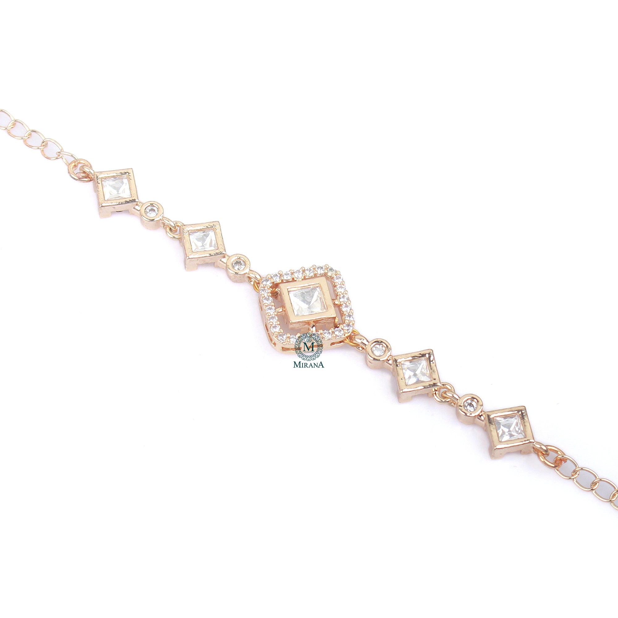 Parth Polki Rakhi Designer Bracelet