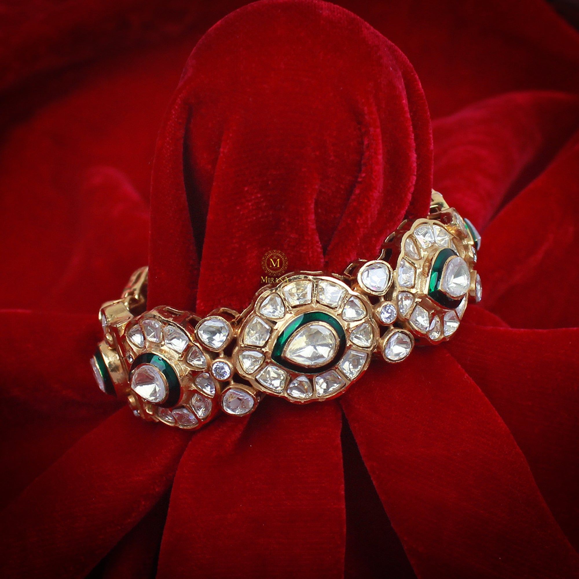 Rashmika Moissanite Designer Bracelet